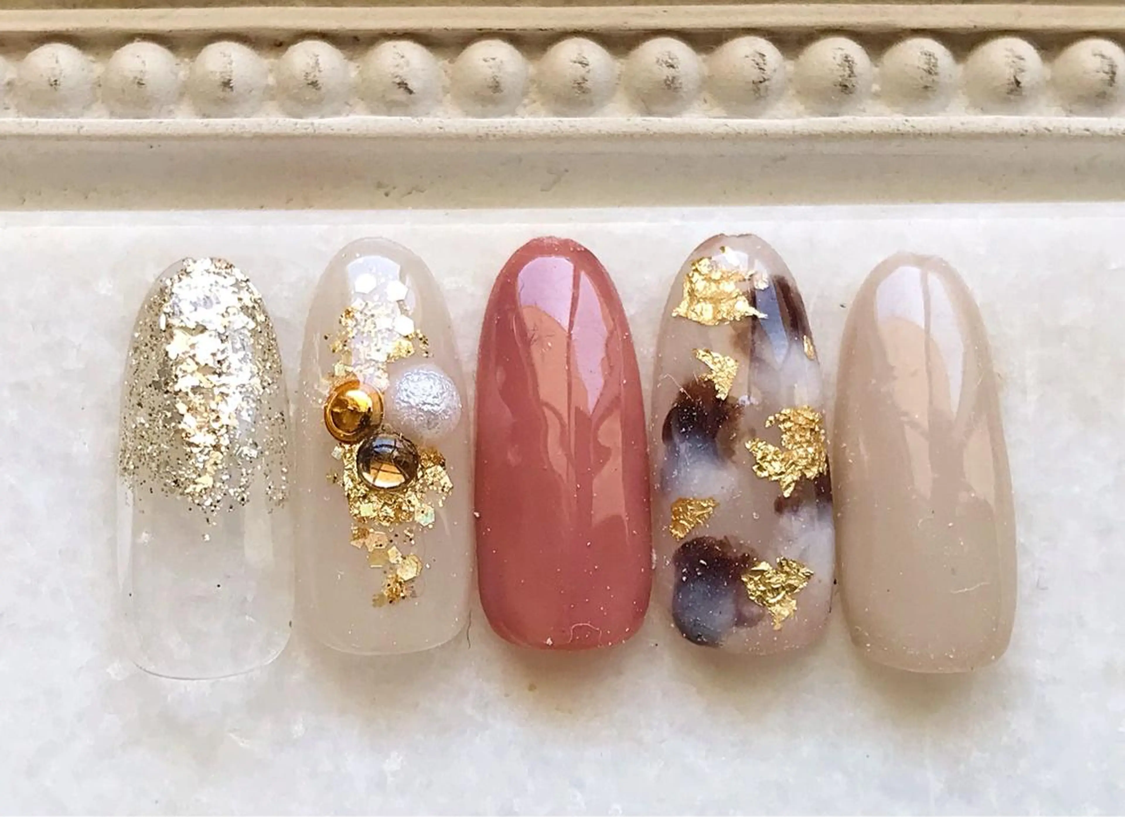 ネイル アニマル柄 ジェルネイル パラジェル ハンドネイル Satomi  のネイルデザイン