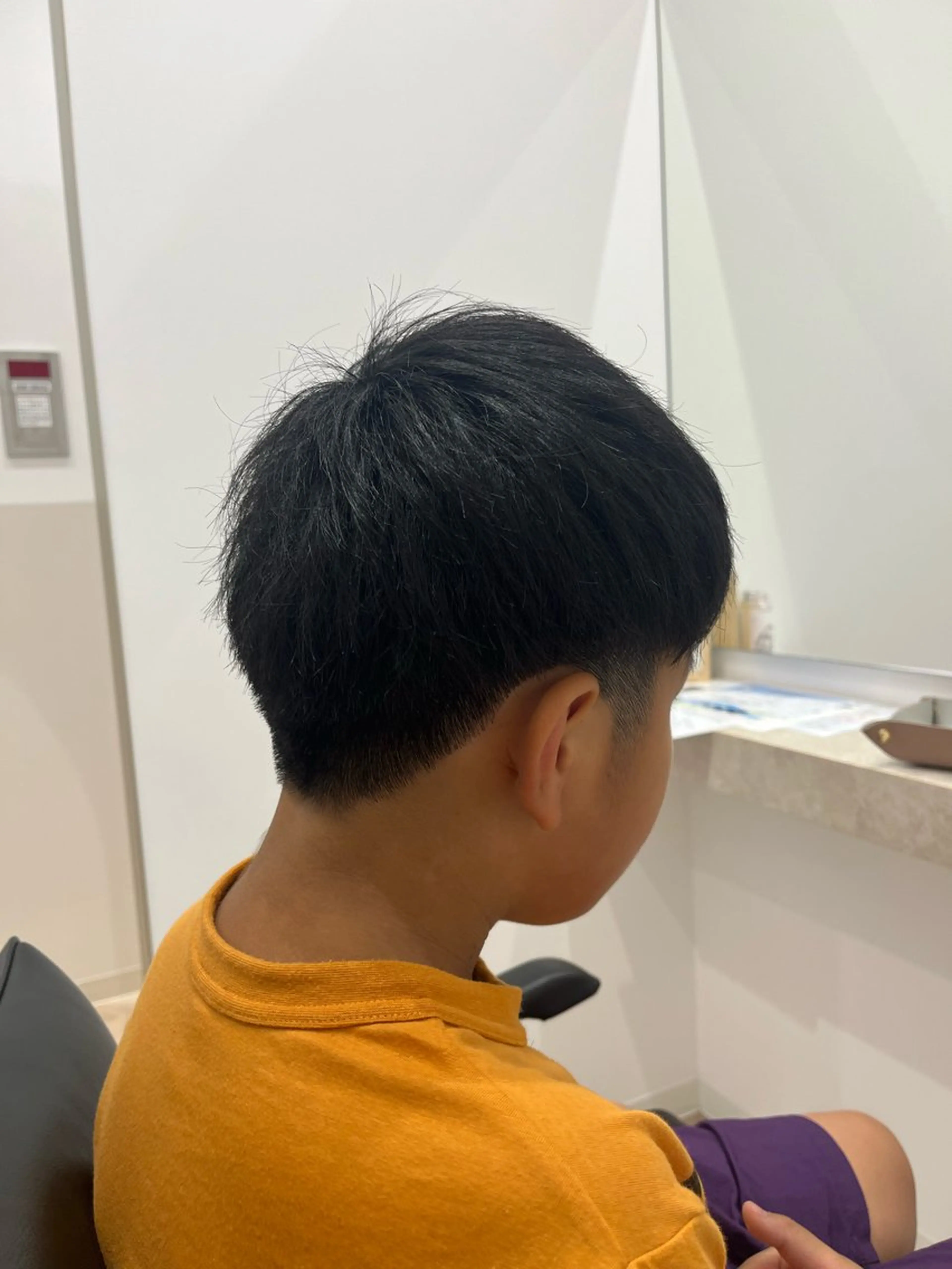 ショート メンズ キッズ カット 🫧ぷる艶カラー🫧 Yuubi🦩のヘアスタイル