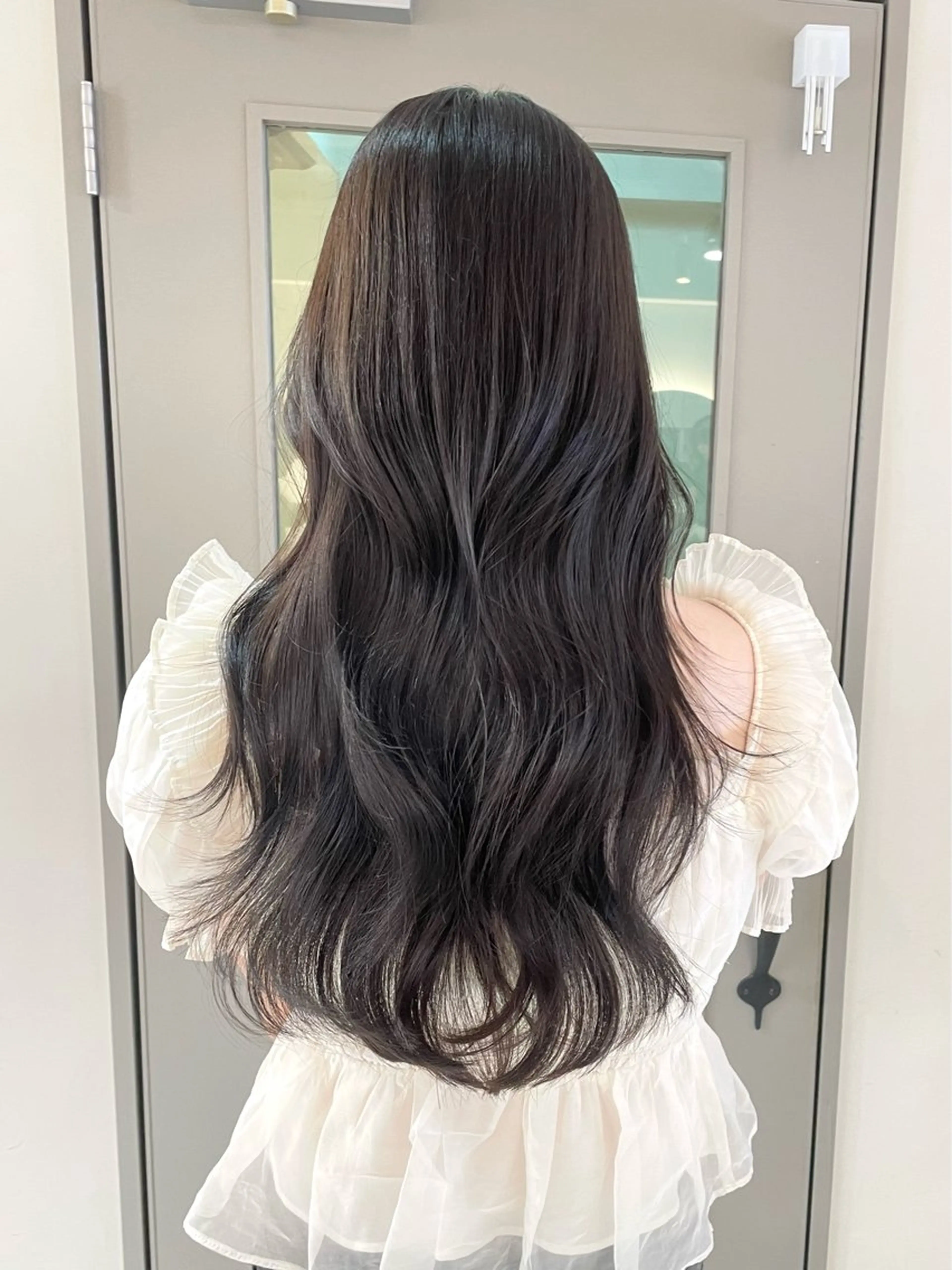 ロング カラー カット ヘアカラー トリートメント 横浜/レイヤーカット /韓国ヘア/佐藤記正のヘアスタイル