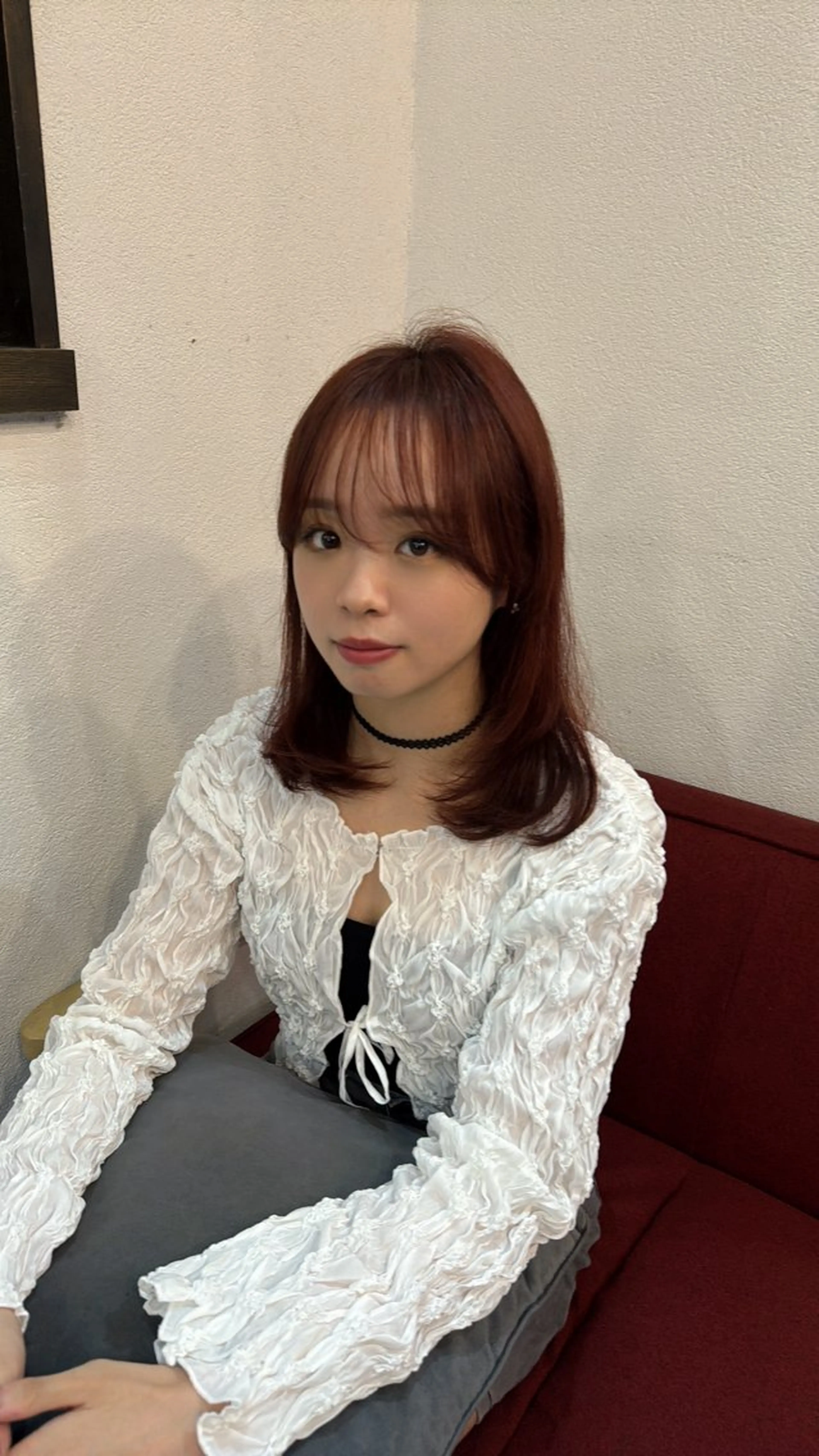 ミディアム レイヤーカット/髪質 改善/鷲尾 駿のヘアスタイル