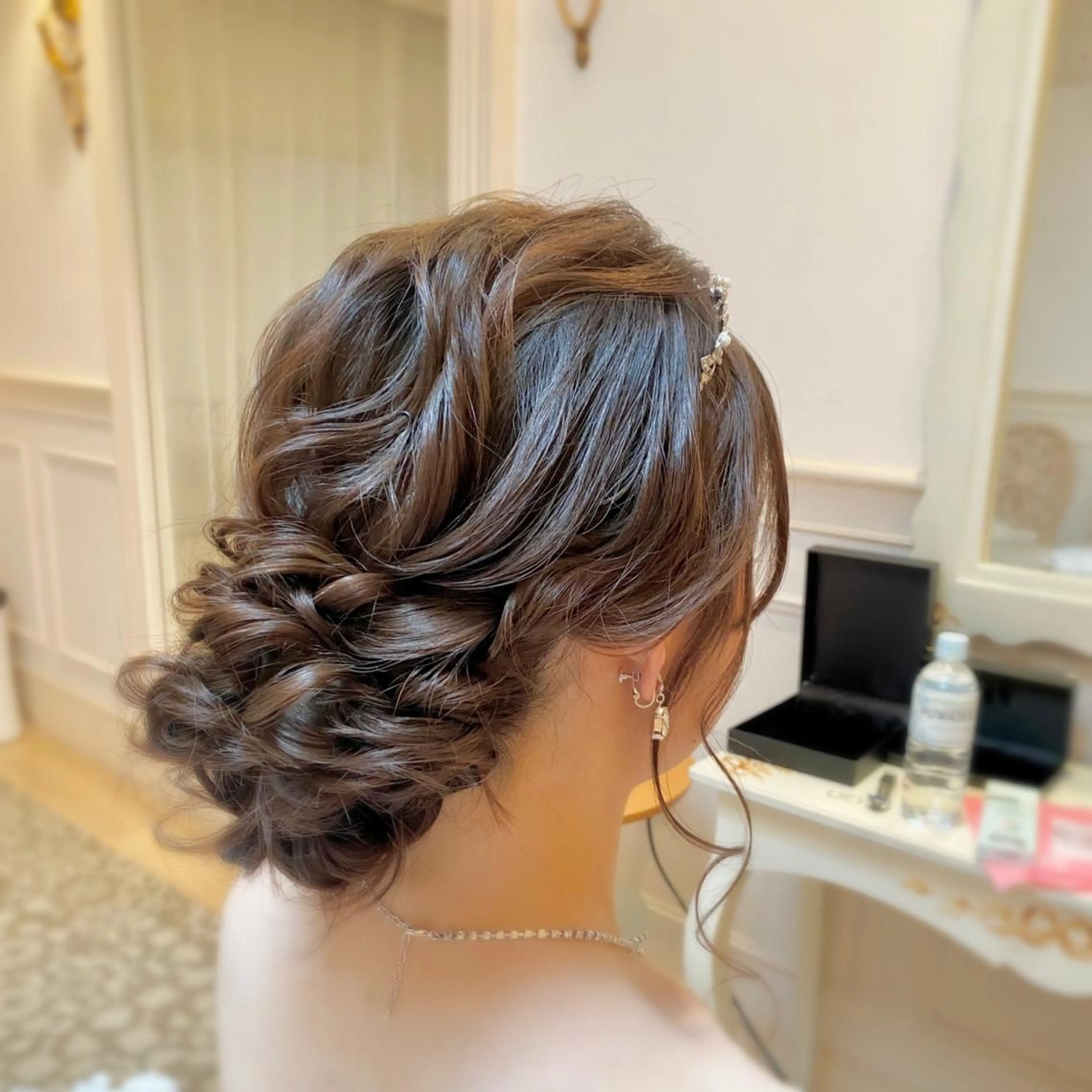 セミロング ヘアアレンジ 鈴木 沙羅のマツエク・マツパデザイン