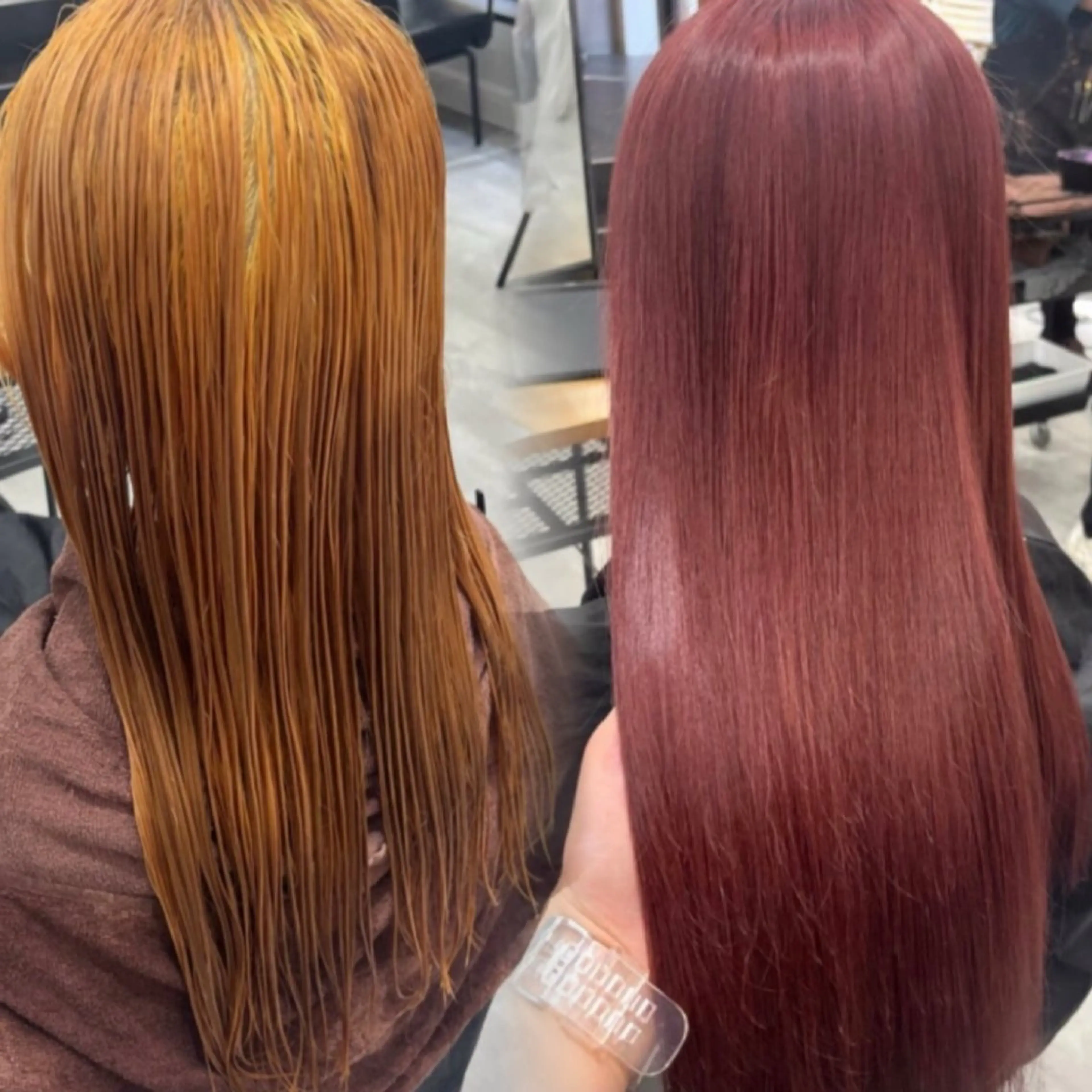 ロング ヘアカラー RIO🩶NEXT/ エクステ/ハイトーンのヘアスタイル