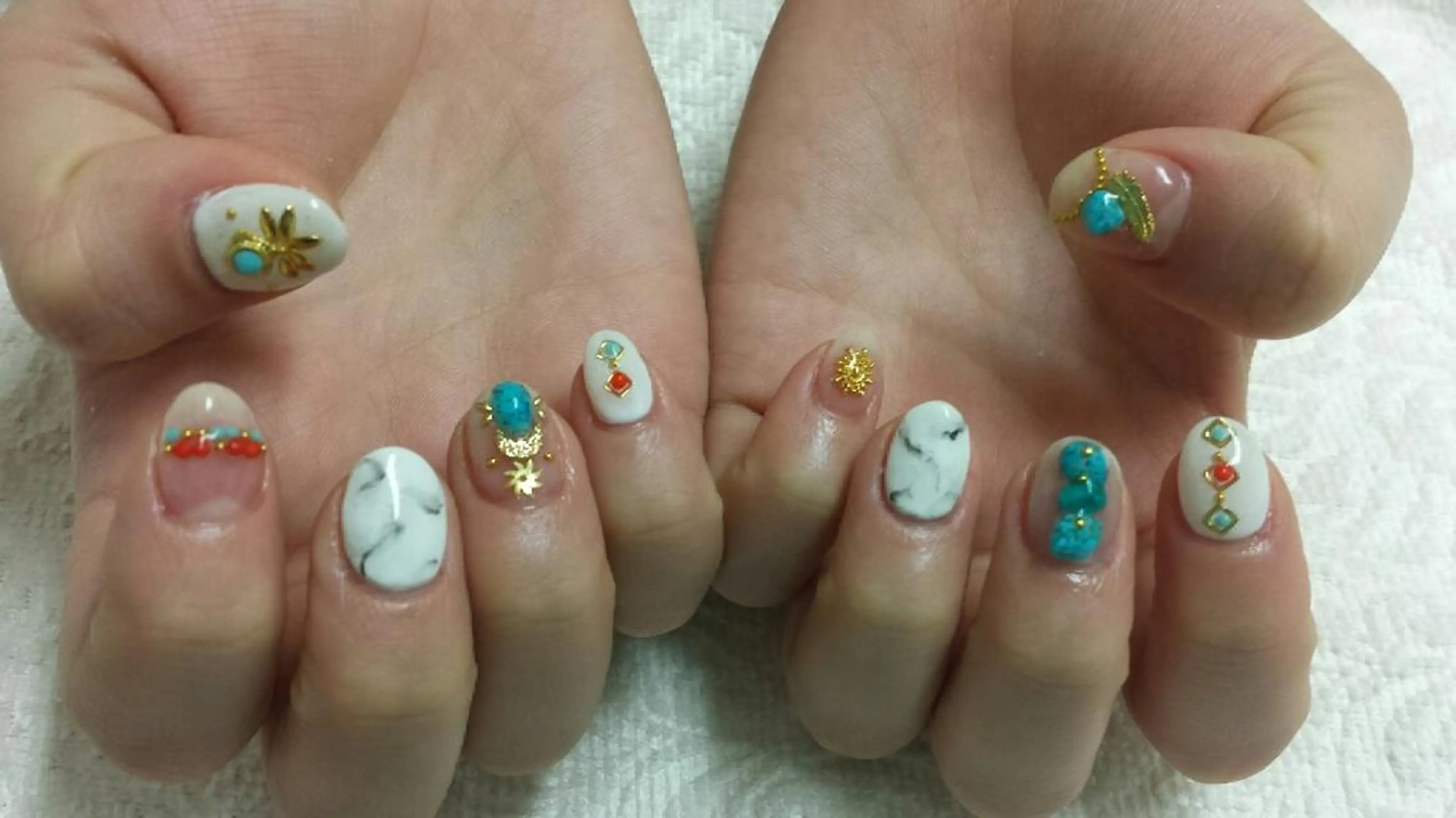 ネイル 河野ちえ (雑誌掲載サロン)のネイルデザイン