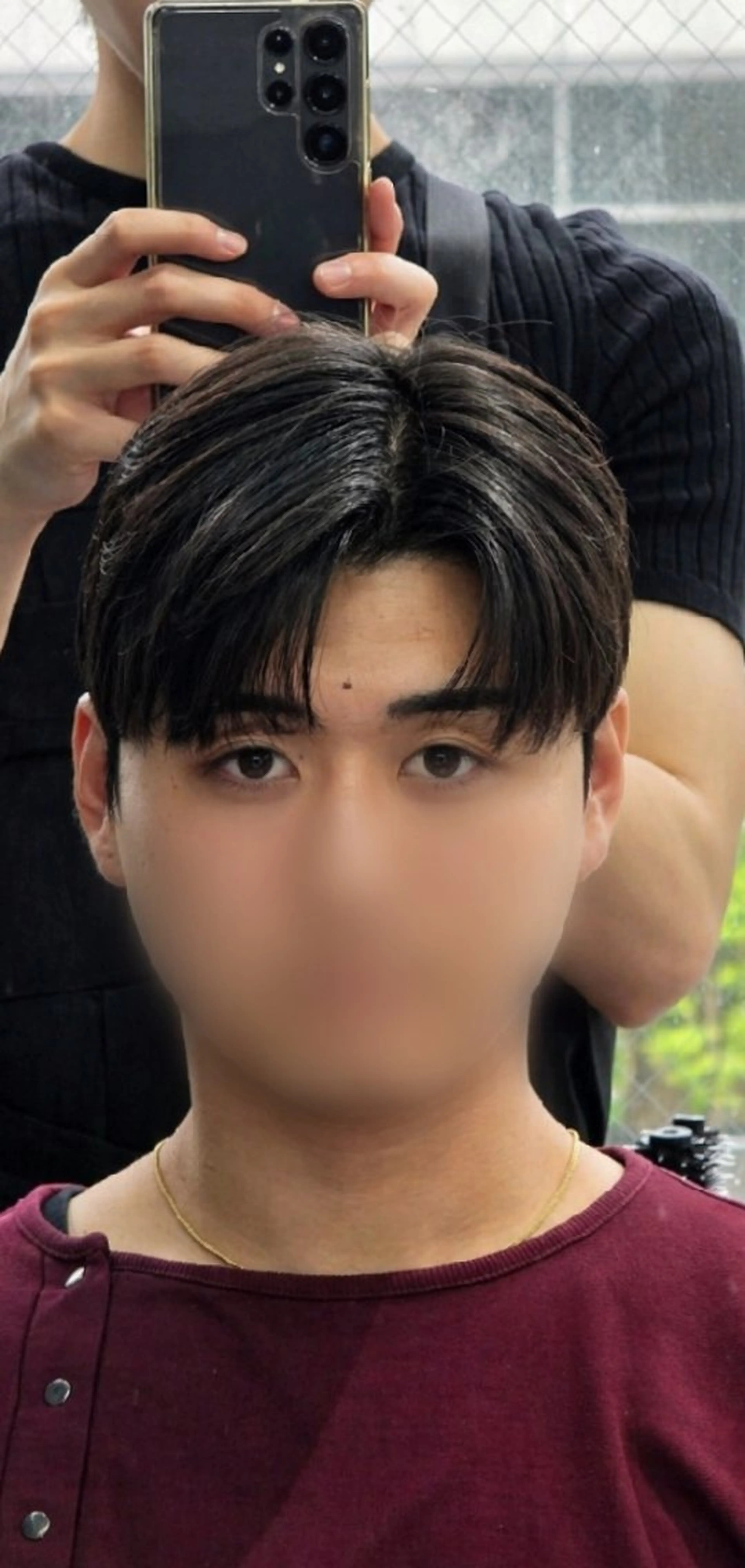 メンズ ダウンパーマ カルマパーマ メンズ韓国風 メンズパーマ カット 韓国メンズヘア/ コウセイのヘアスタイル