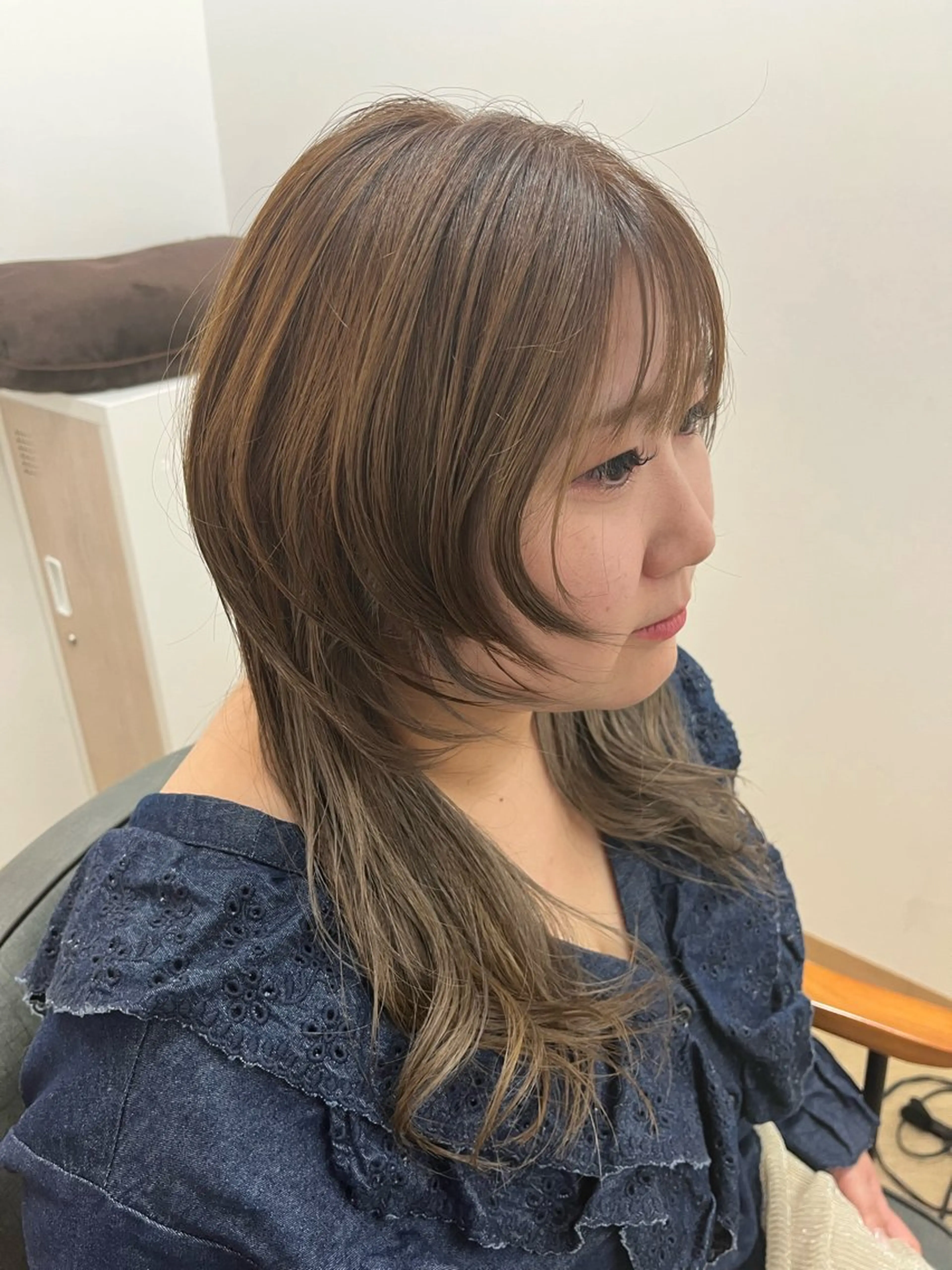 ロング ロング ウルフカット 下野 悠也のヘアスタイル