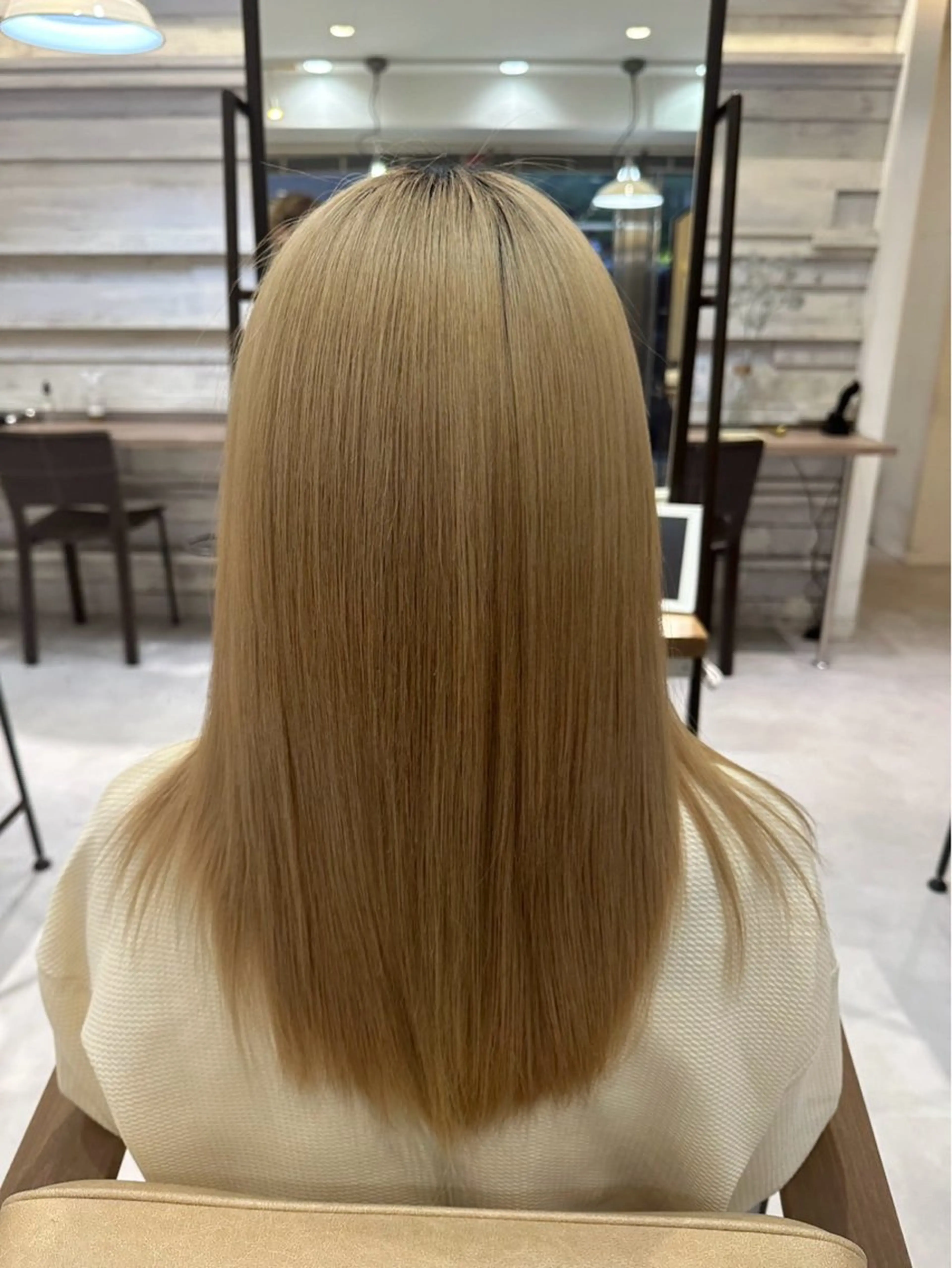 ロング カラー デザインカラー/新百 合ヶ丘/erenaのヘアスタイル