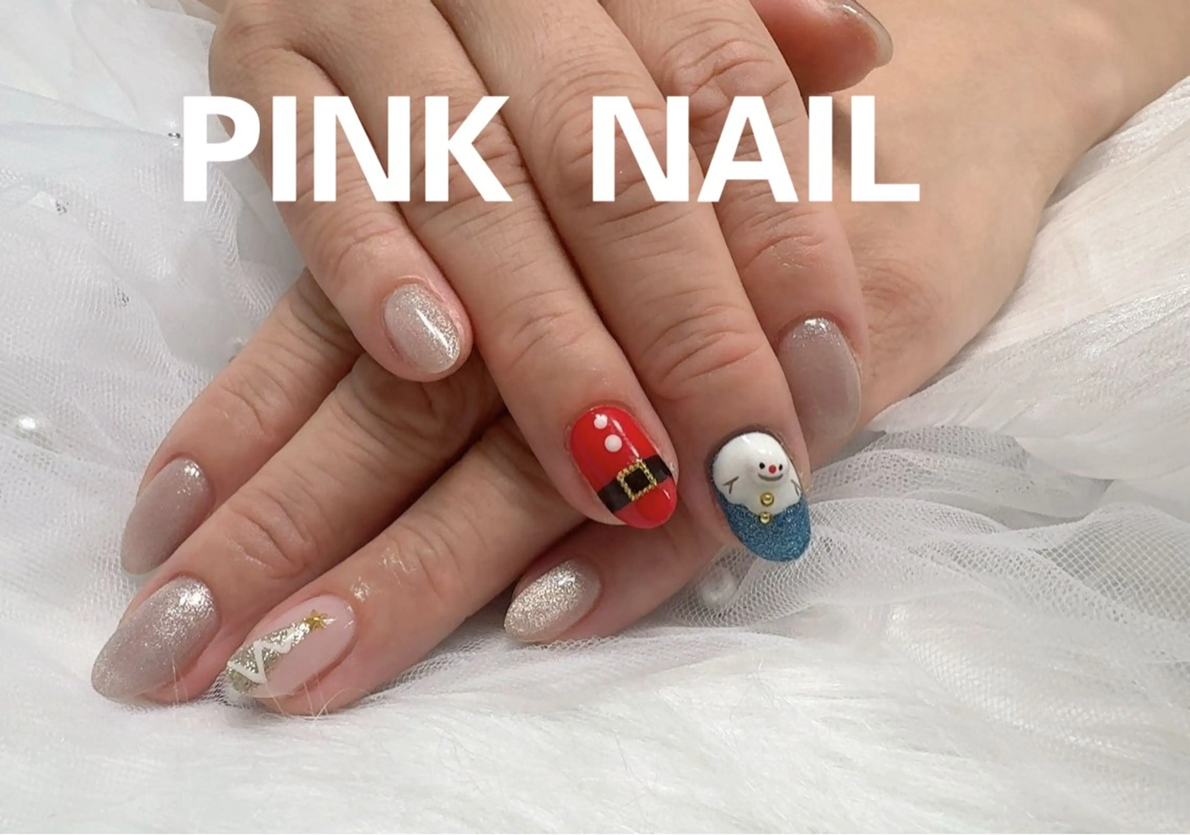 ネイル ハンドネイル pink nailのその他イメージ
