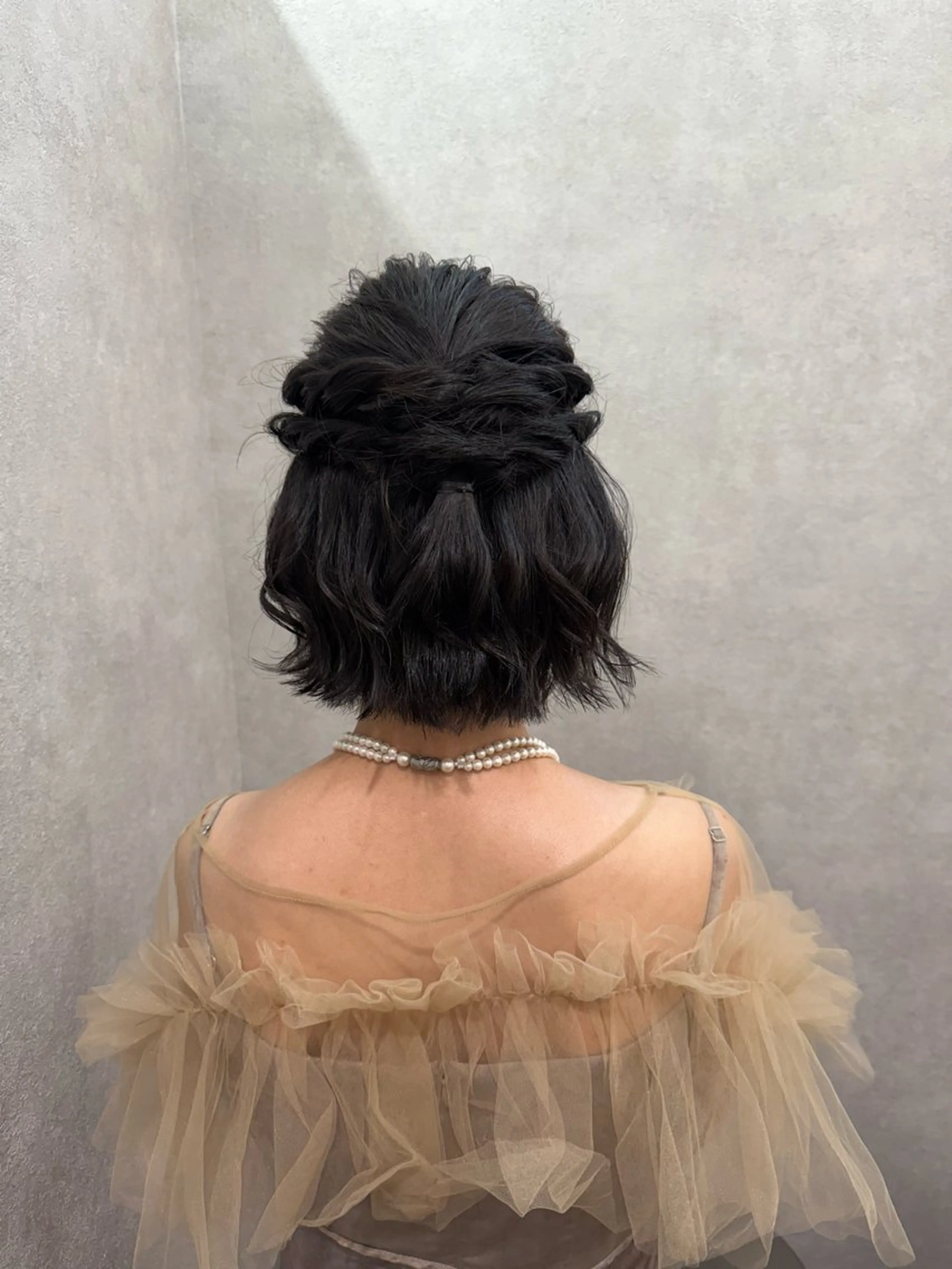 ショート ヘアセット まとまるボブ🌼 アレンジ🌼鴨下穂香のヘアスタイル