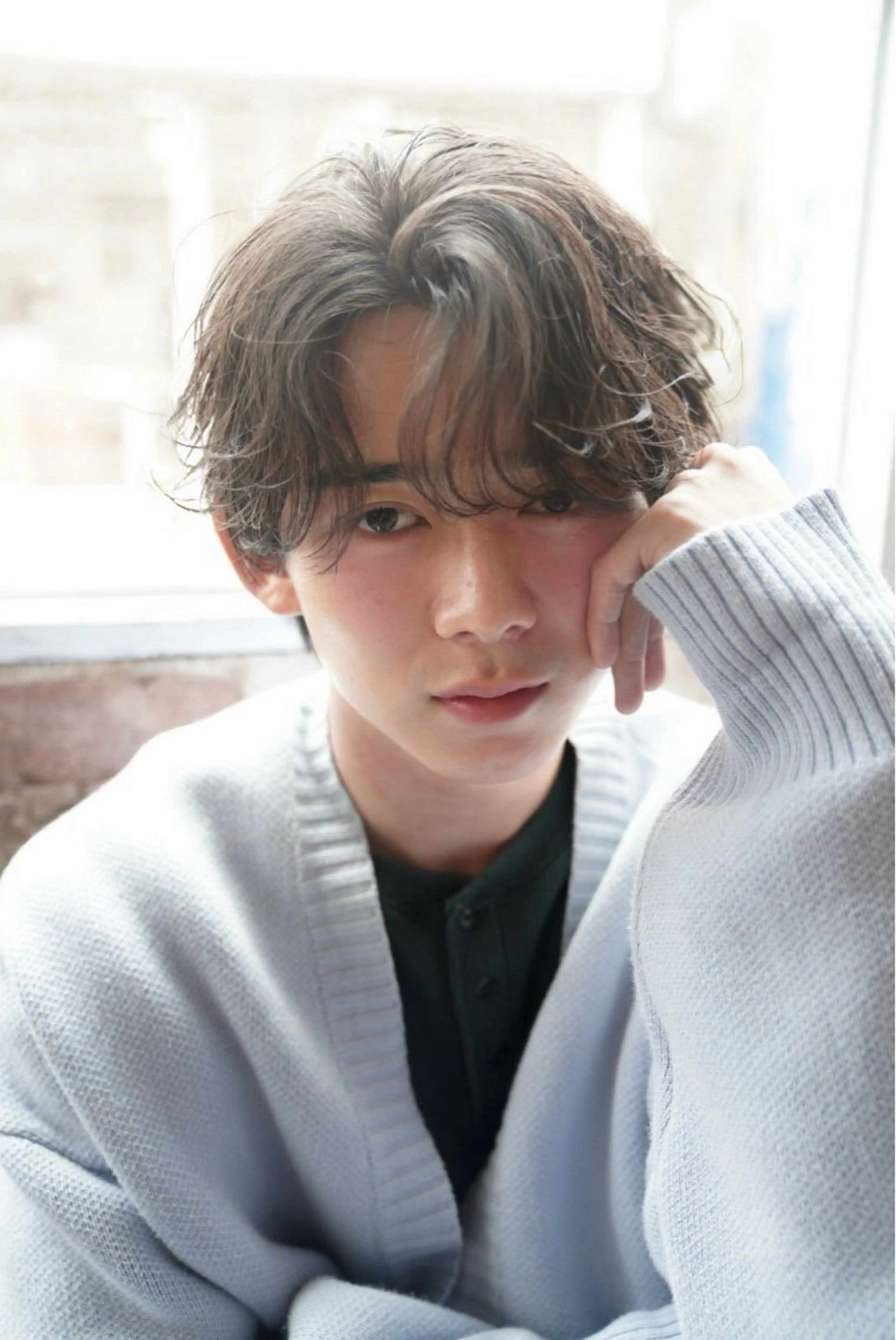 【ミニモ限定60%オフ】メンズカット+韓国風🇰🇷シャドウパーマの写真