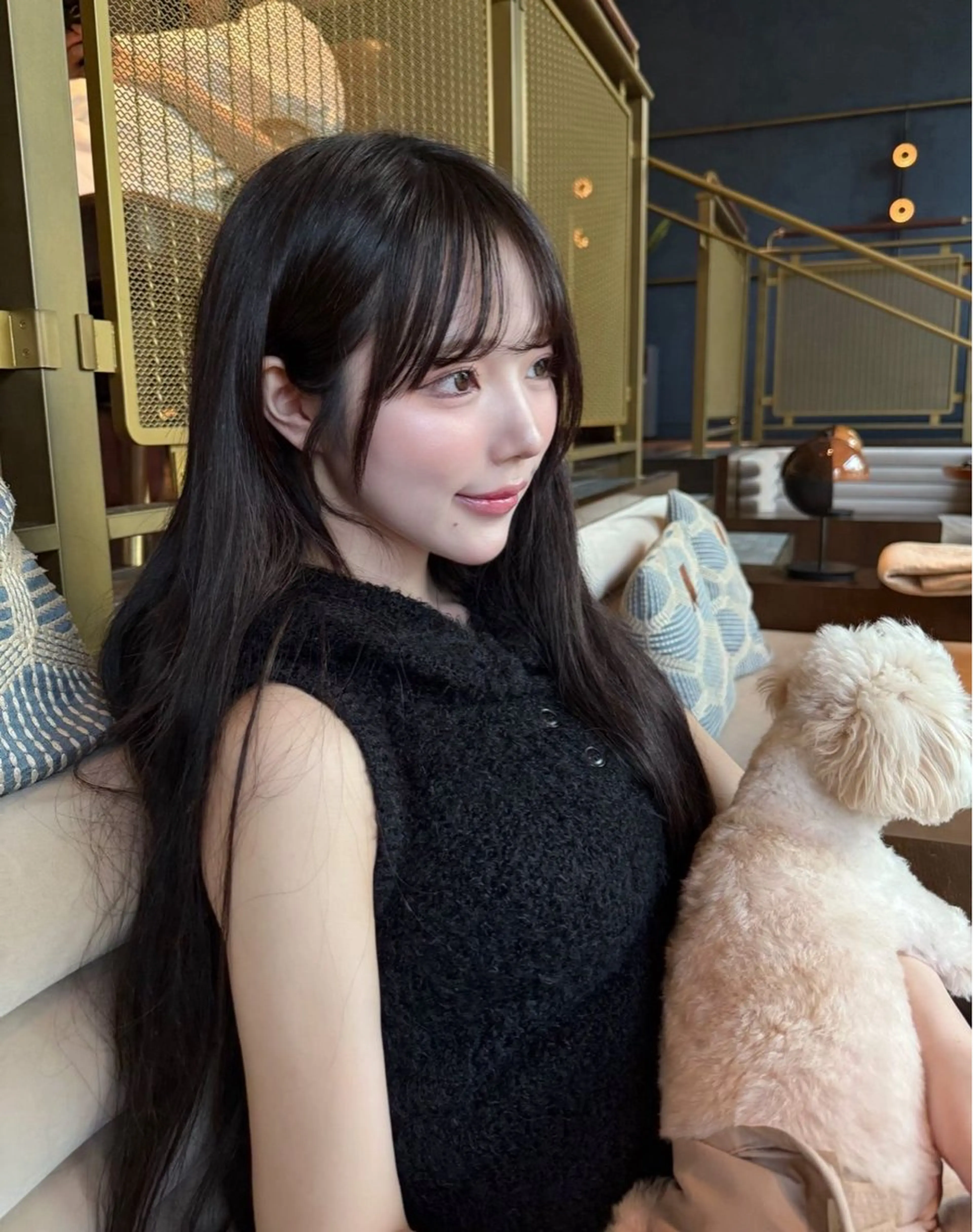 ロング うる艶ストレート♡透 明感カラー♡かずまるのヘアスタイル