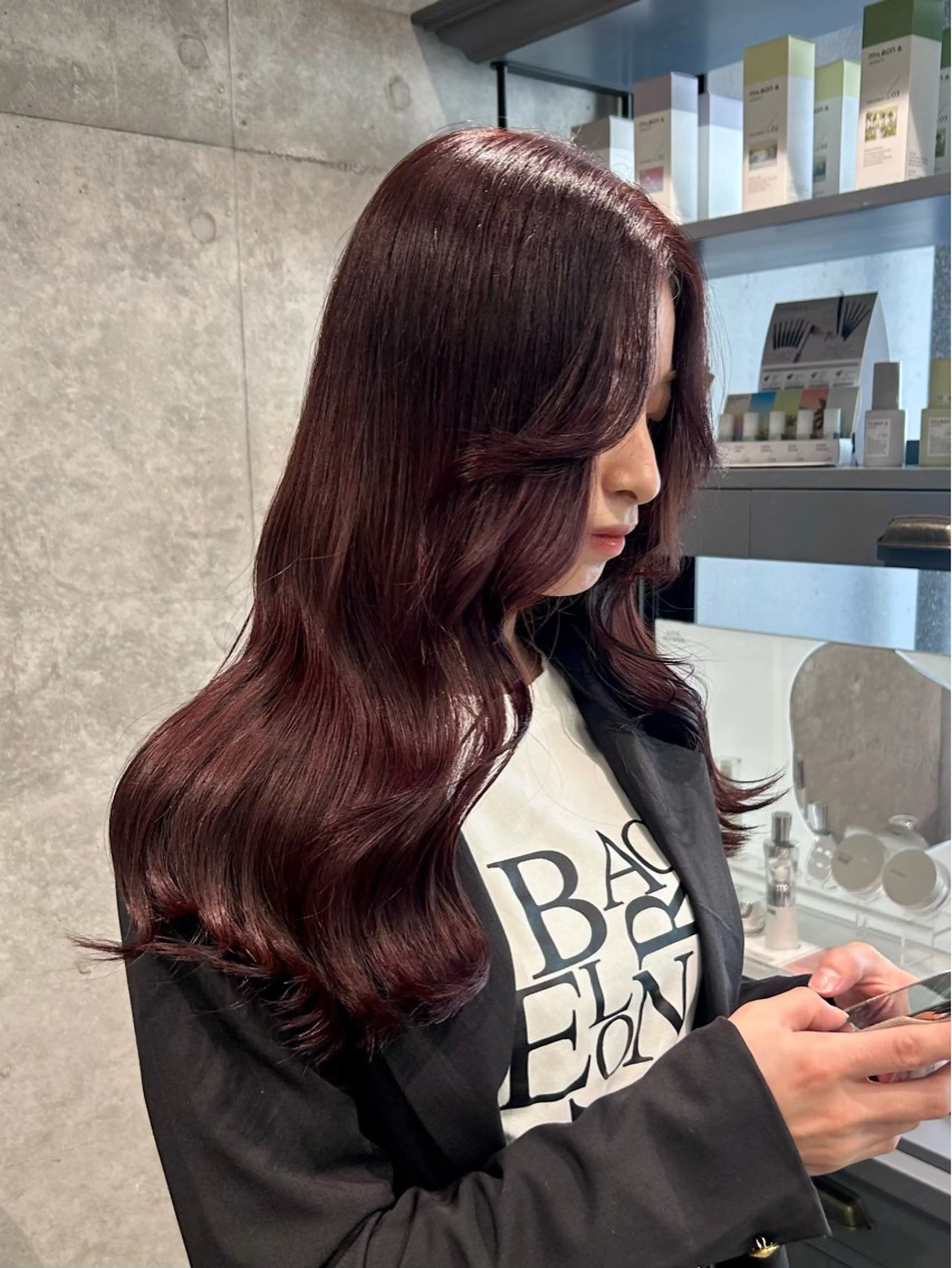 ロング カラー カット ヘアカラー トリートメント デザインカラー/ kanae🌱のヘアスタイル