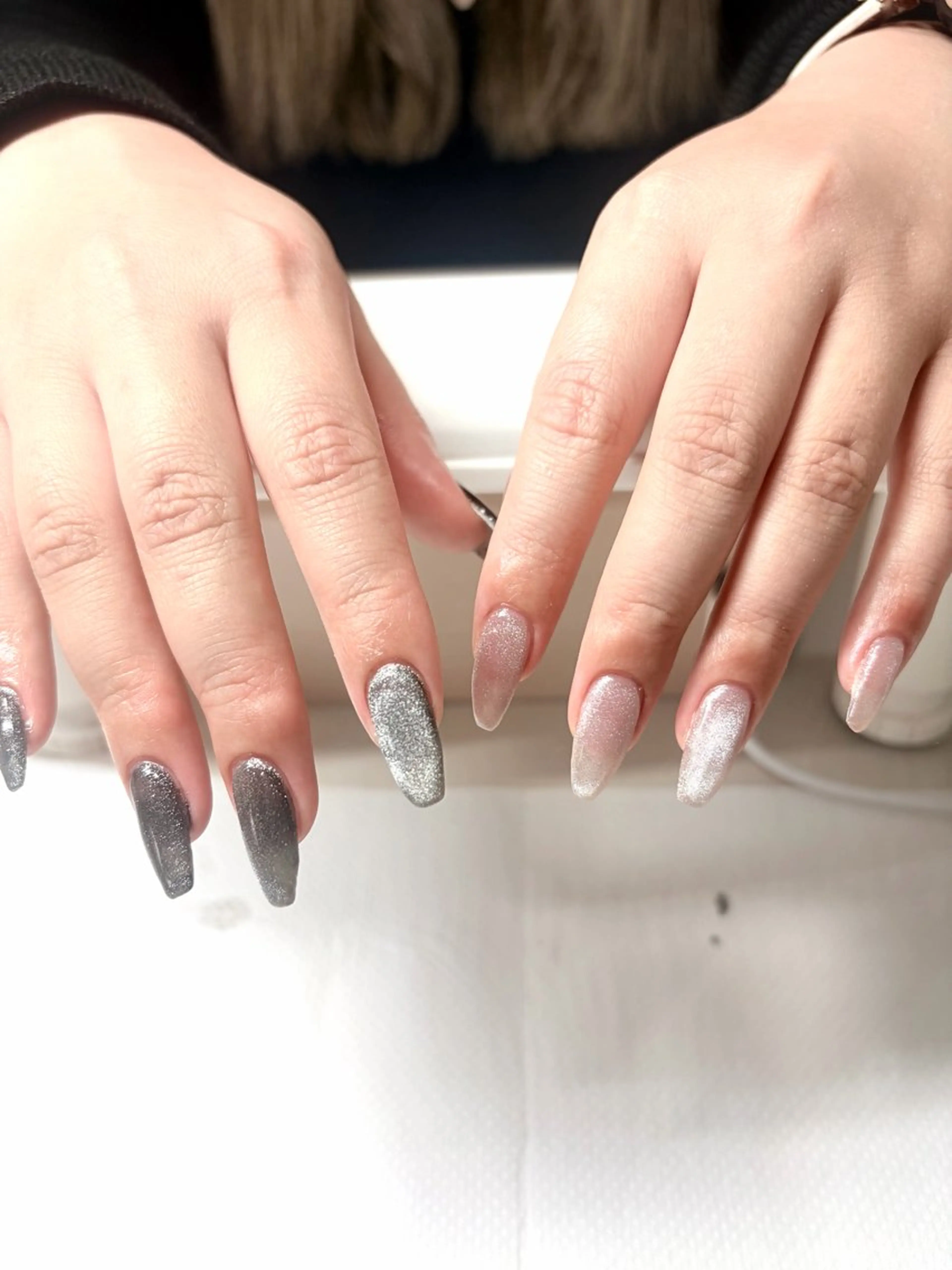 ネイル マグネットネイル yuko 〜be 高槻店💅のネイルデザイン