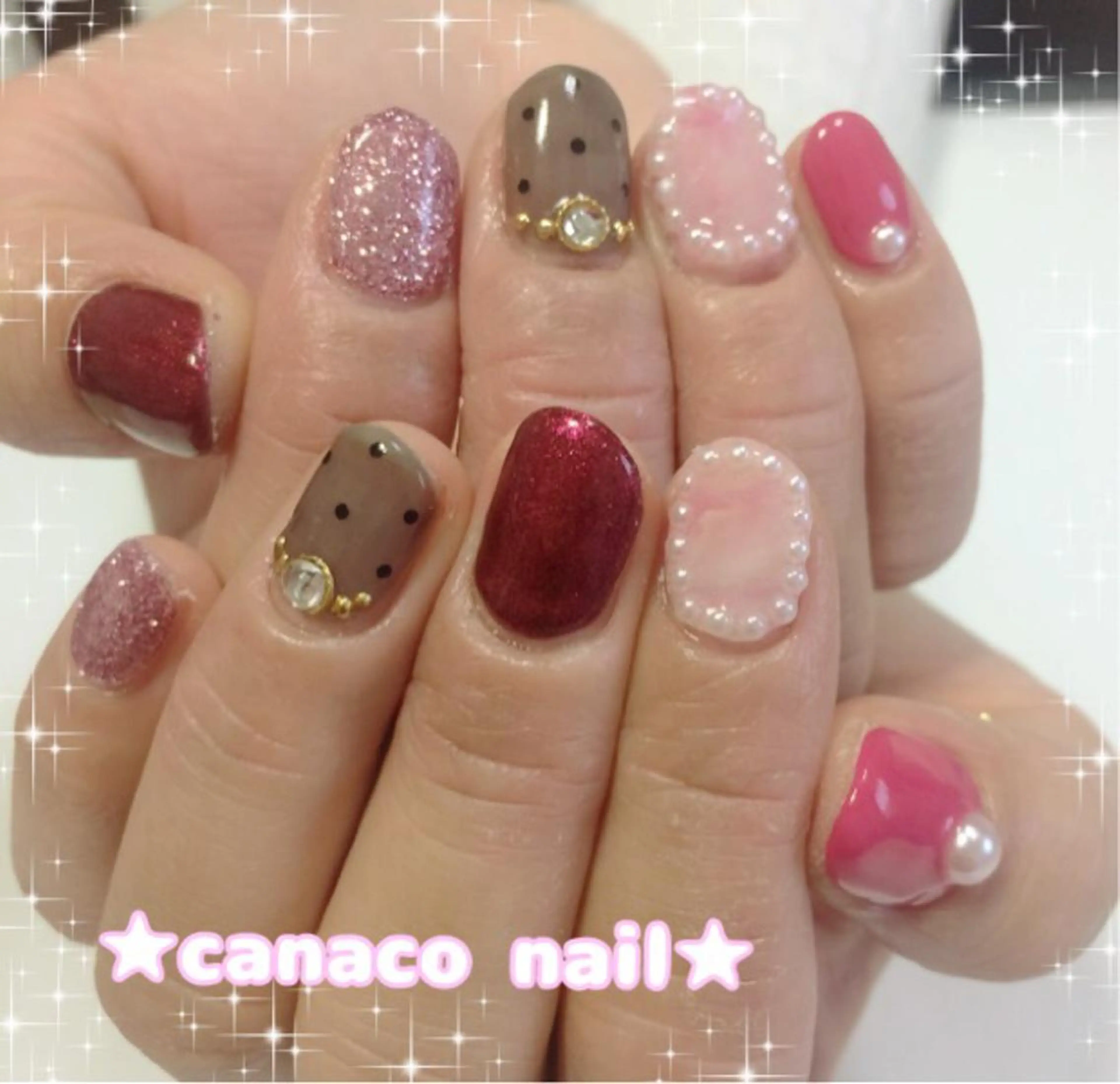 ネイル ハンドネイル ハンドケア ベテランネイル cnc  nailのネイルデザイン