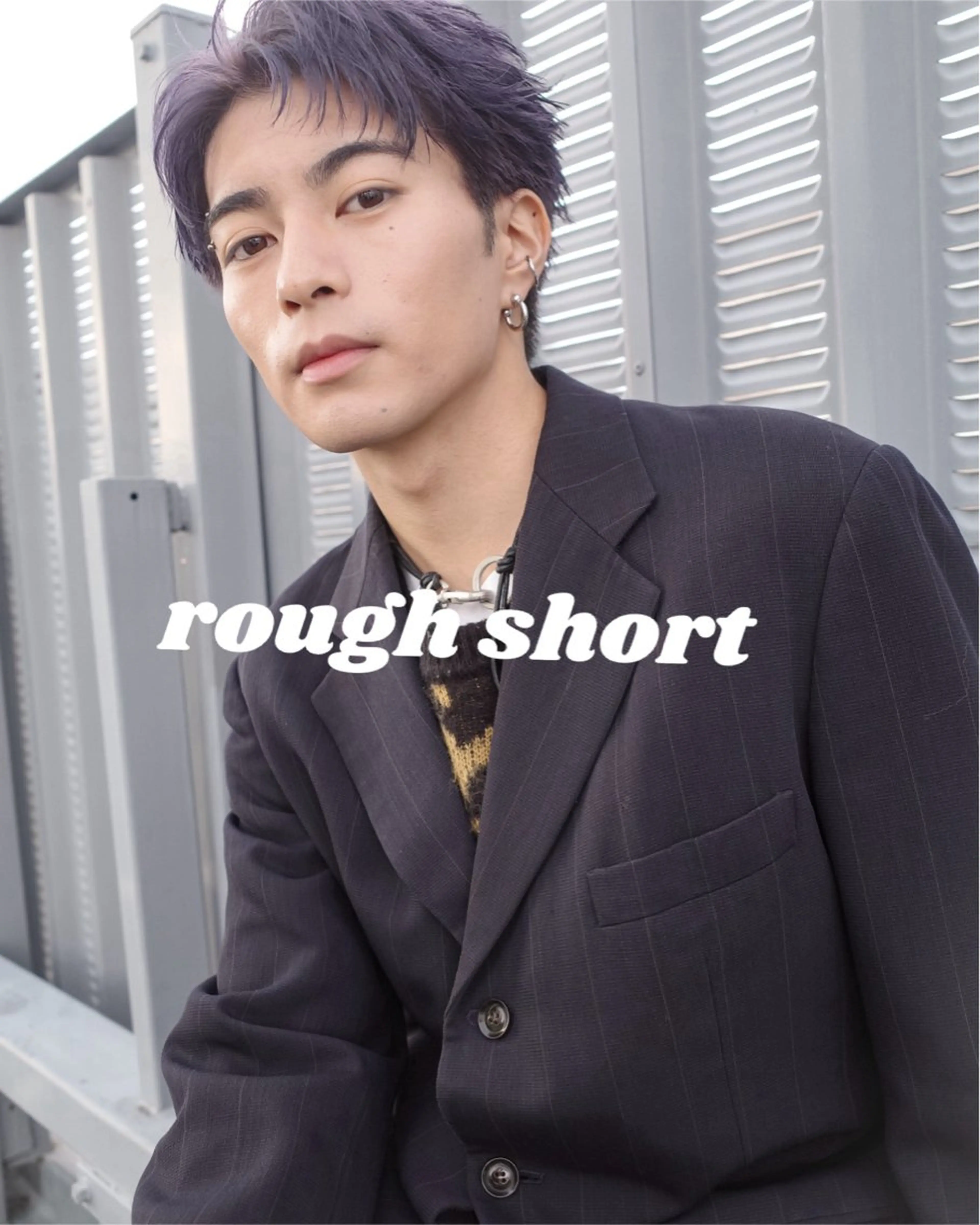 カラー メンズ ヘアカラー キタダ ヒロキのヘアスタイル