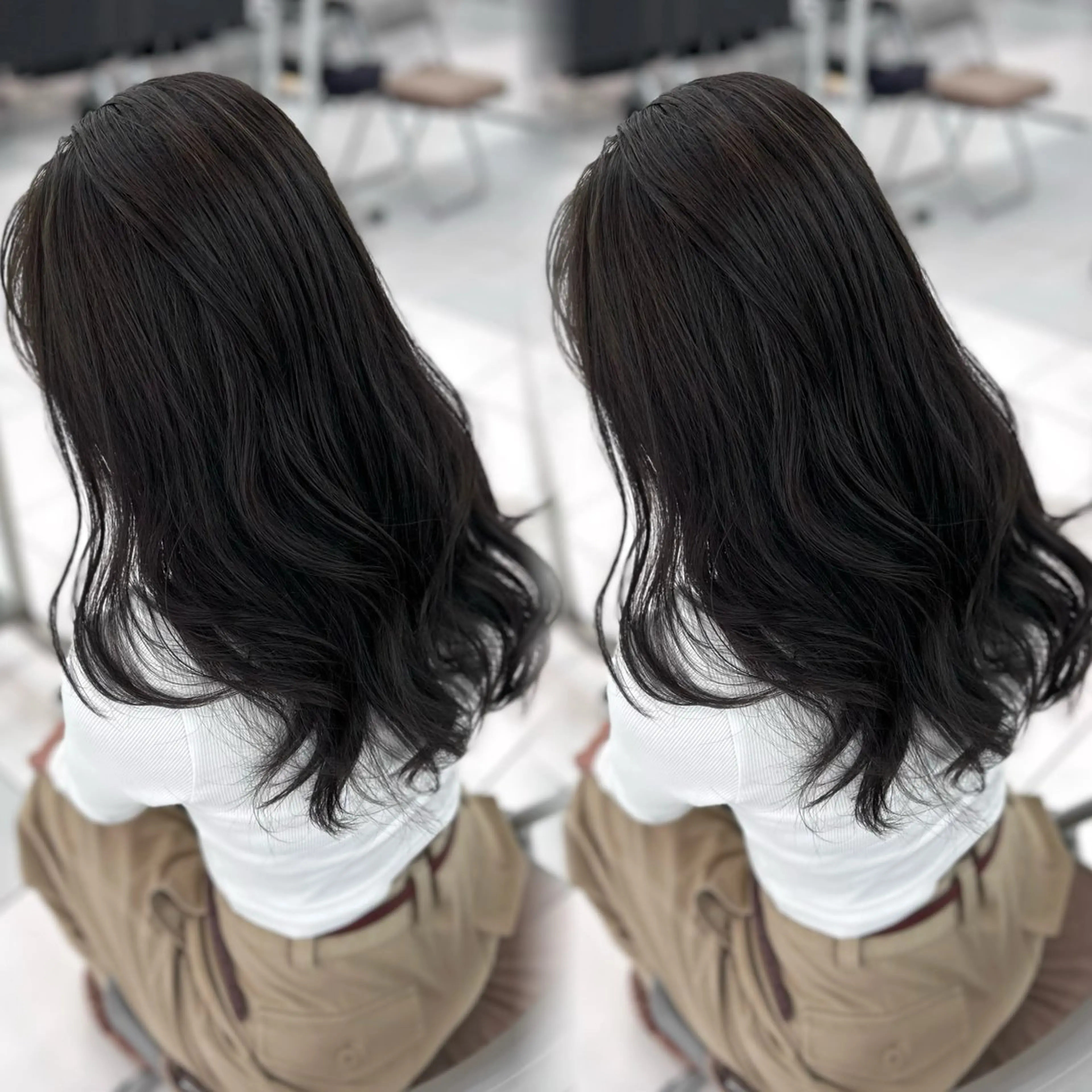 ロング カラー ヘアカラー トリートメント 透明感カラー💎✨/ 梅田/KUREAのヘアスタイル