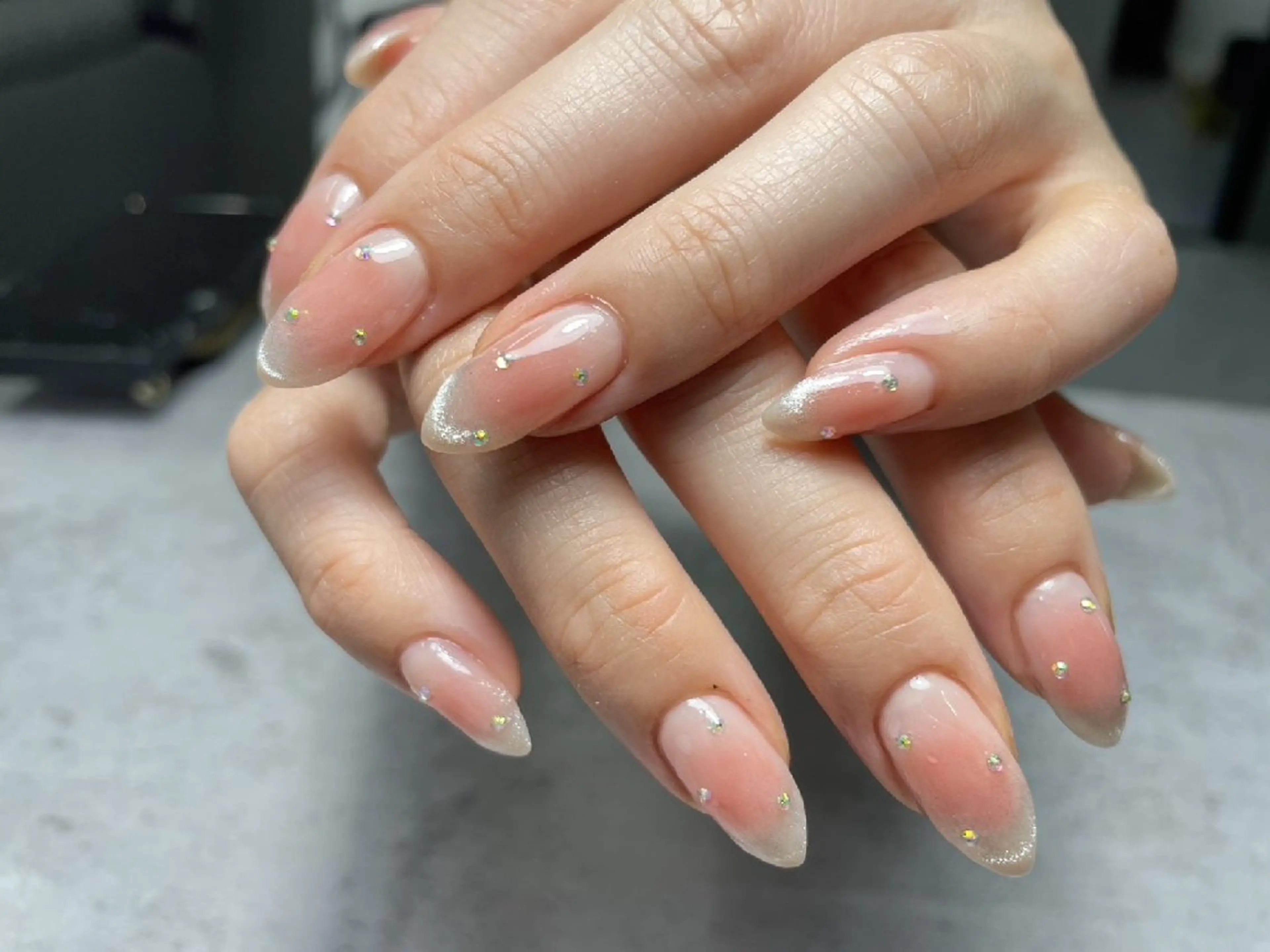 ネイル チークネイル ハンドネイル k+1💅 Kanaeのネイルデザイン