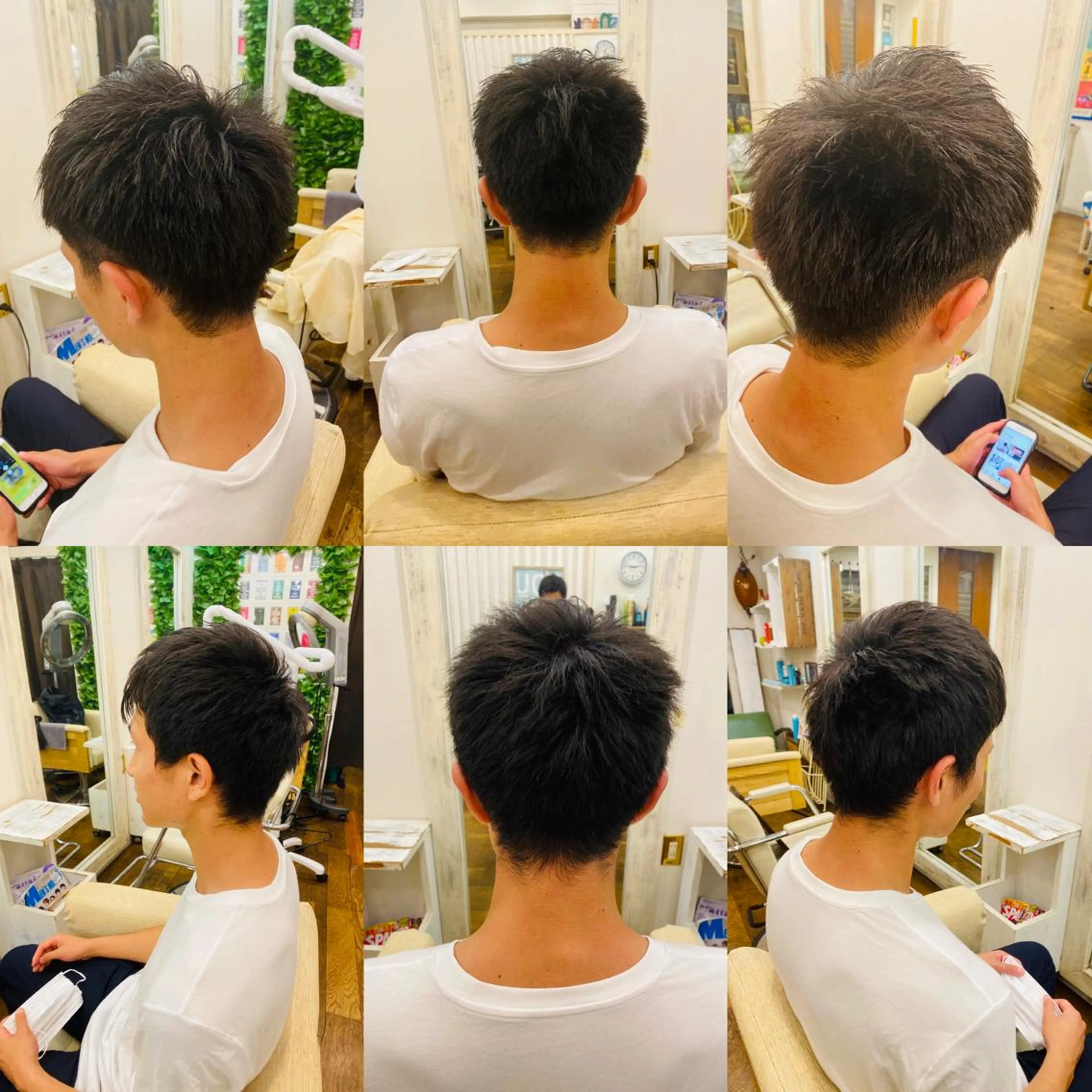 ショート メンズ カット 〒hair snick （ヘアースニック）所属・吉原 頌平のヘアスタイル