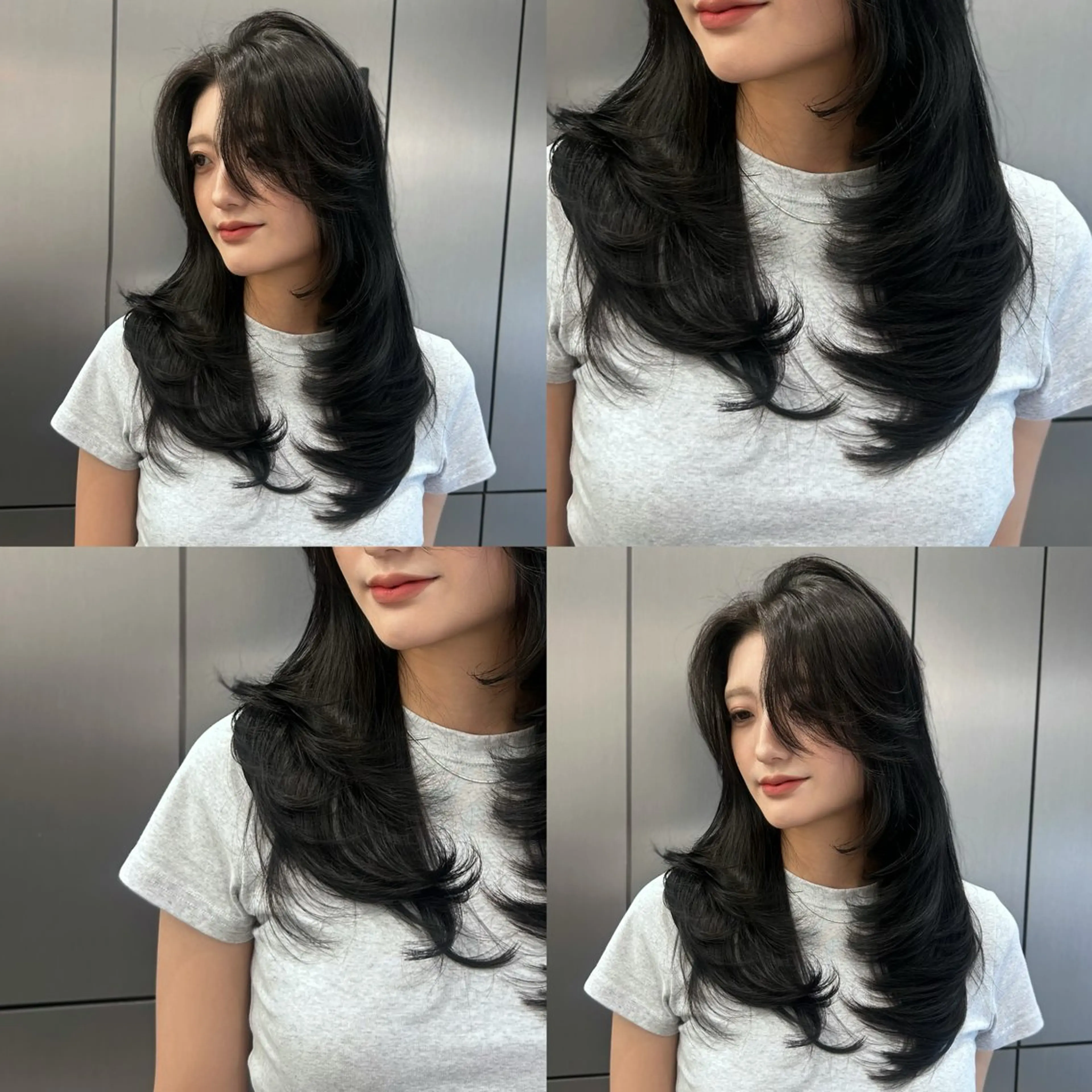 ロング レイヤーカット カット ヘアカラー トリートメント 大人レイヤー/艶美髪 🇺🇸TOMONAのヘアスタイル