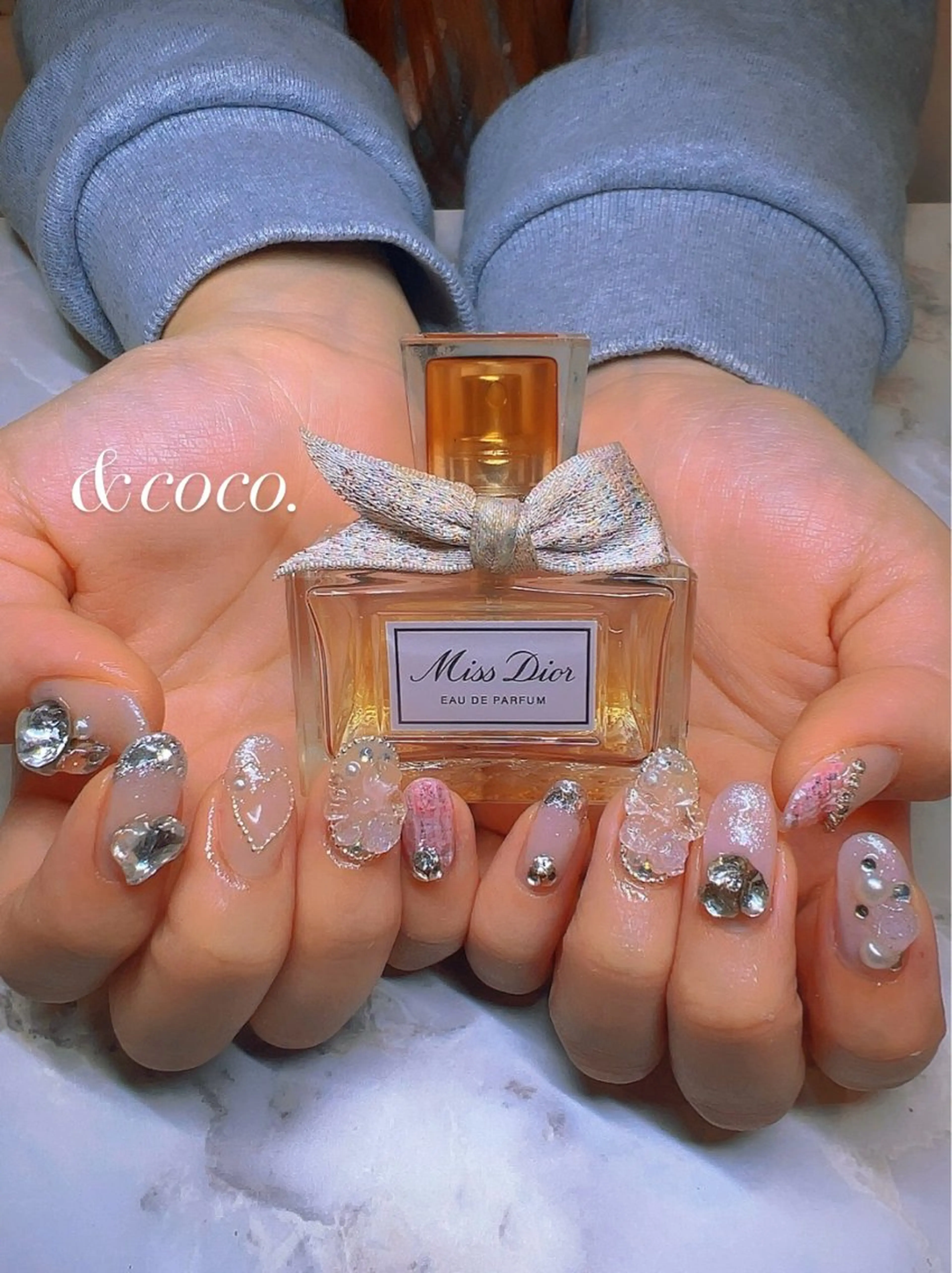 ネイル キラキラネイル ハンドネイル ＆ coco.のネイルデザイン