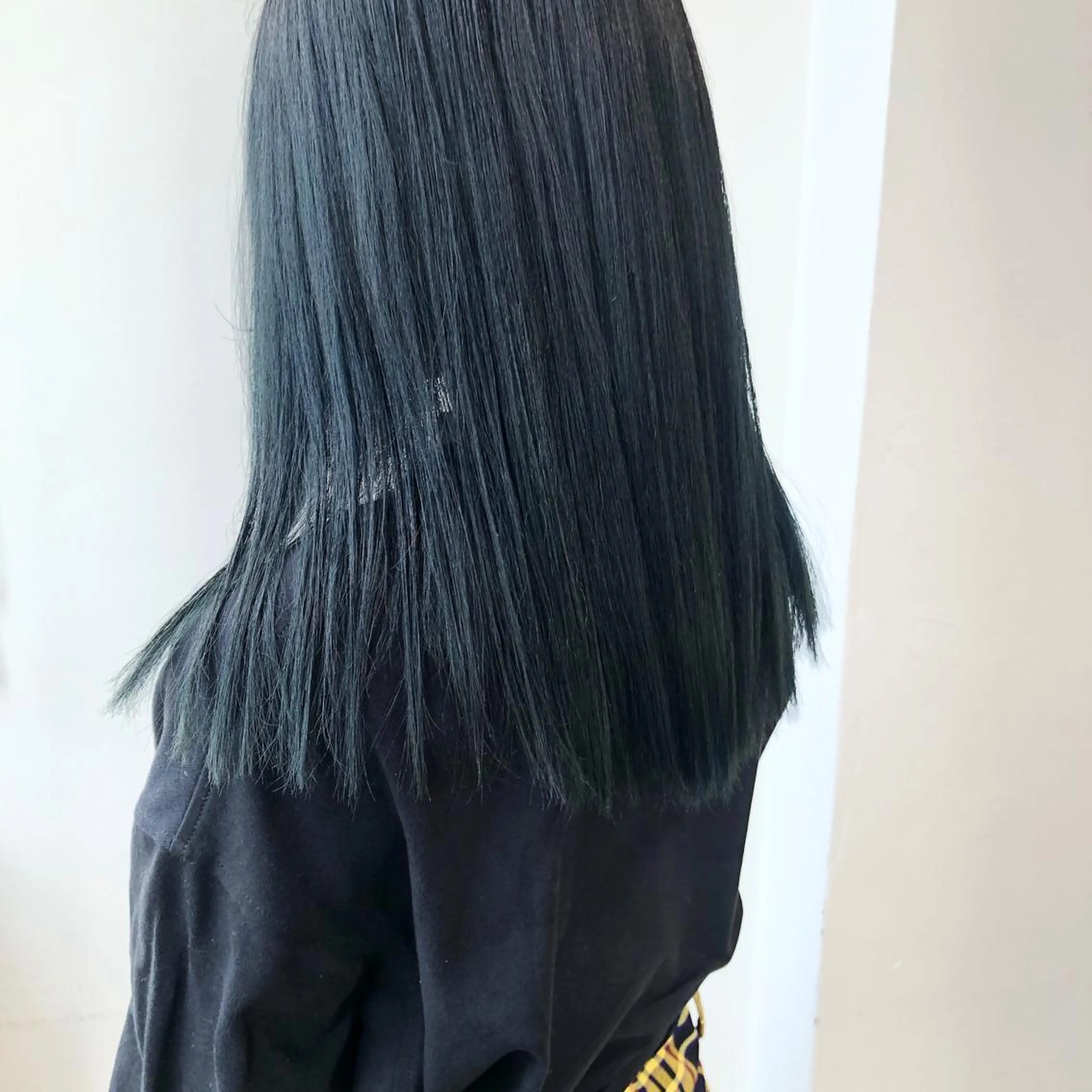 ミディアム カラー ネイビーカラー ヘアカラー トリートメント ❤️sai❤️ official❤️のヘアスタイル