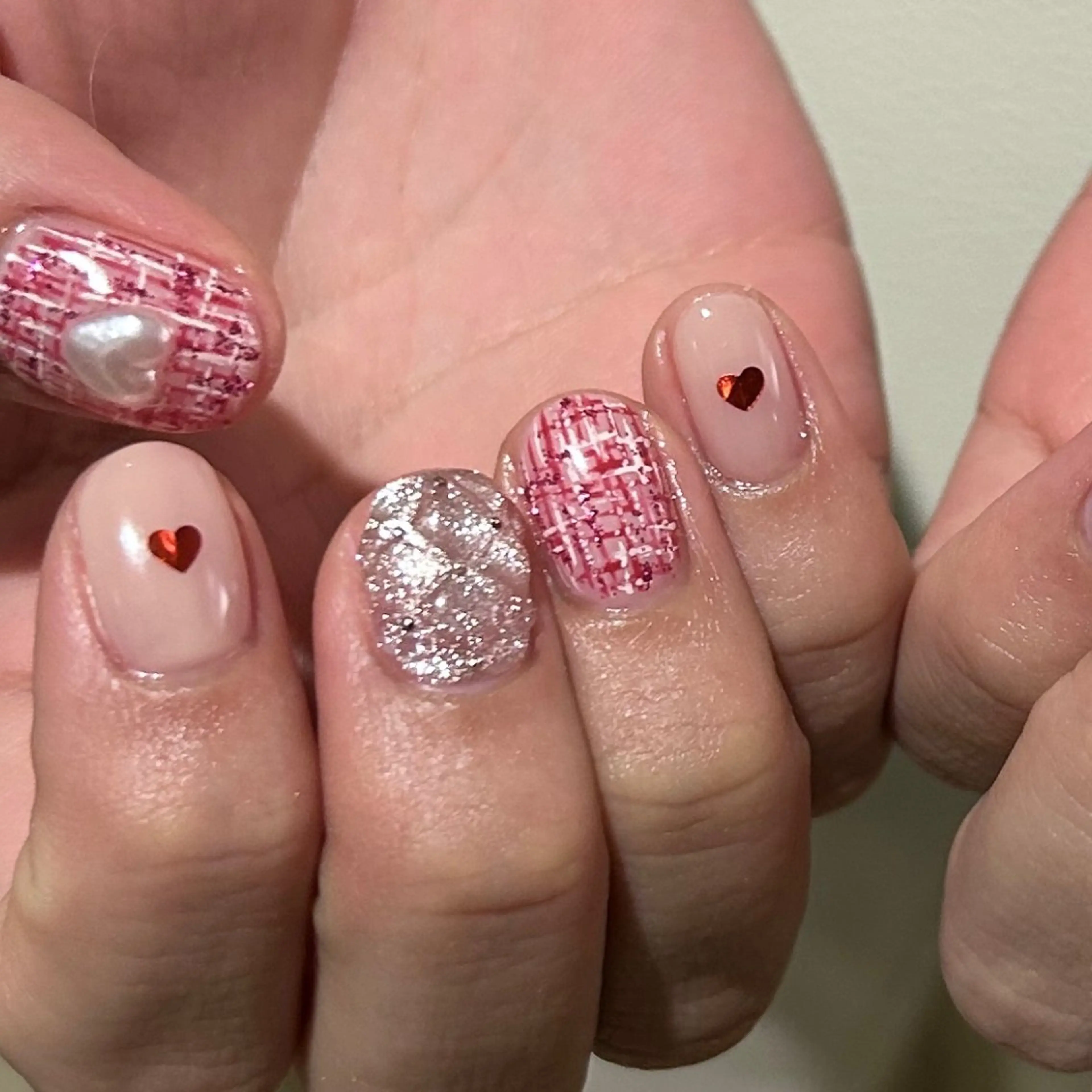 ネイル パラあり！フィルイン 美フォルムのネイルデザイン