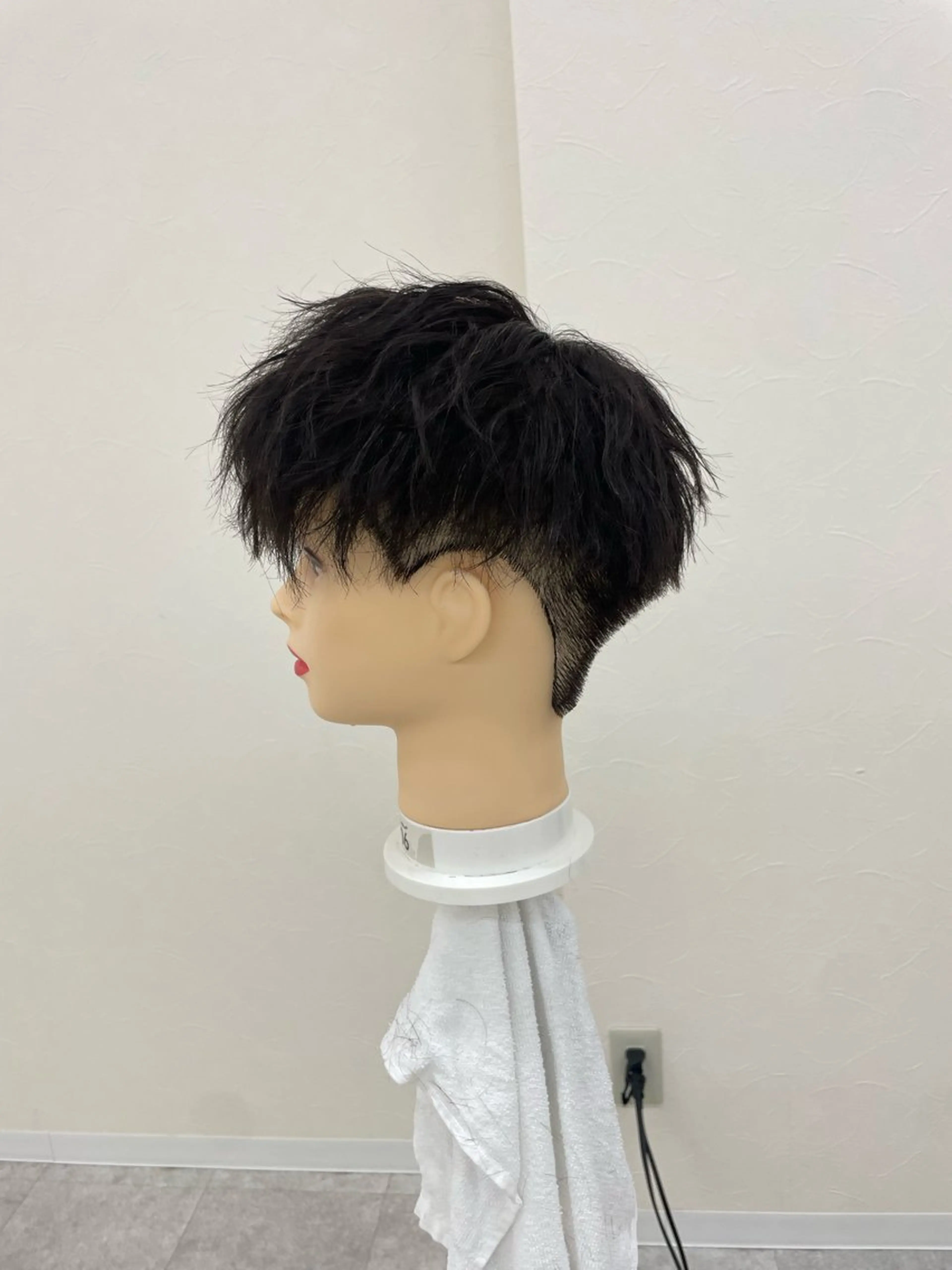 メンズ マッシュ オリーブカラー🫒/ ハッシュカット/みゆのヘアスタイル