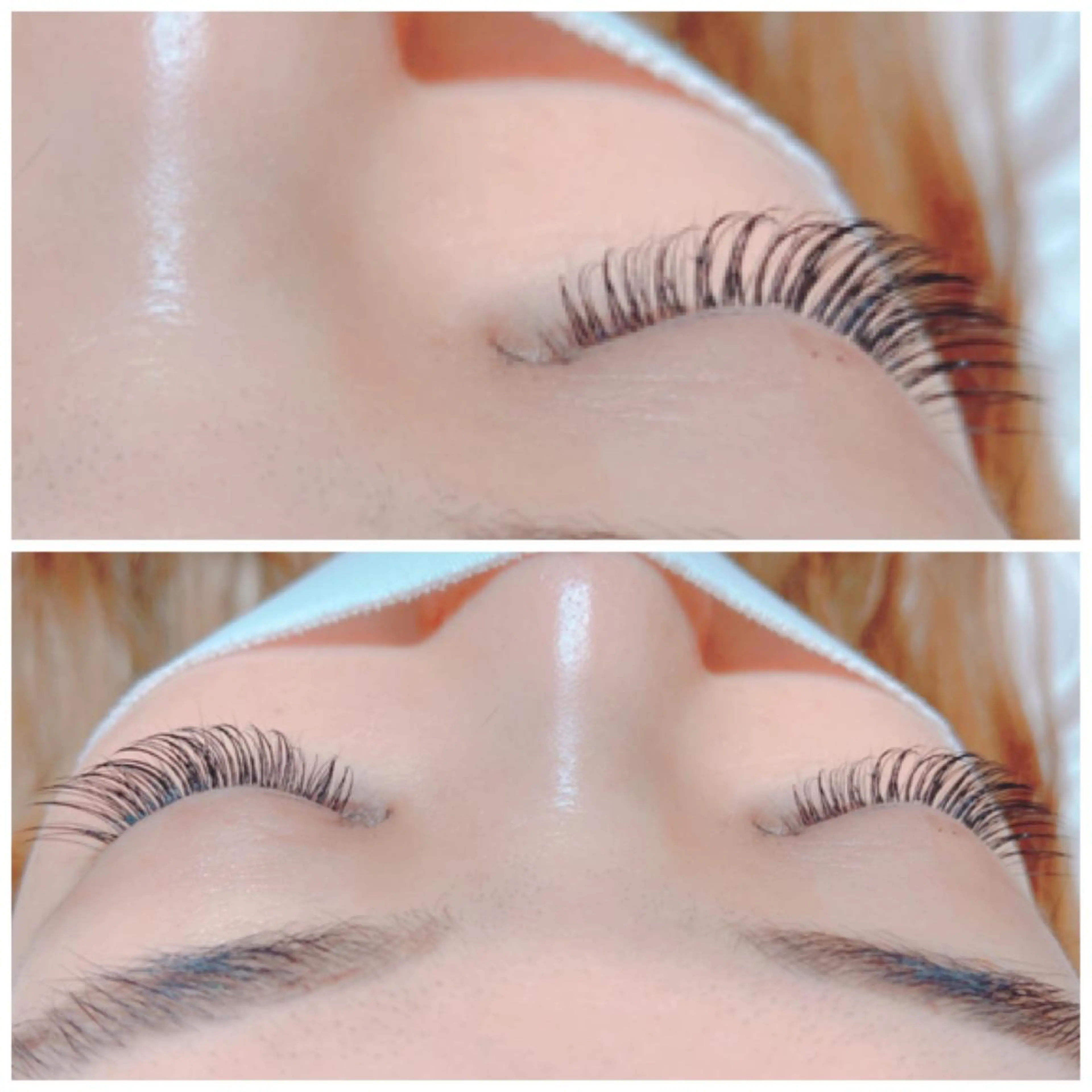 マツエク・マツパ カラーマツエク フラットラッシュ 韓国風マツエク ナチュラル パリジェンヌラッシュリフト barro.1995所属・オーダーメイドまつげ &まゆげ.RIKAのマツエク・マツパデザイン