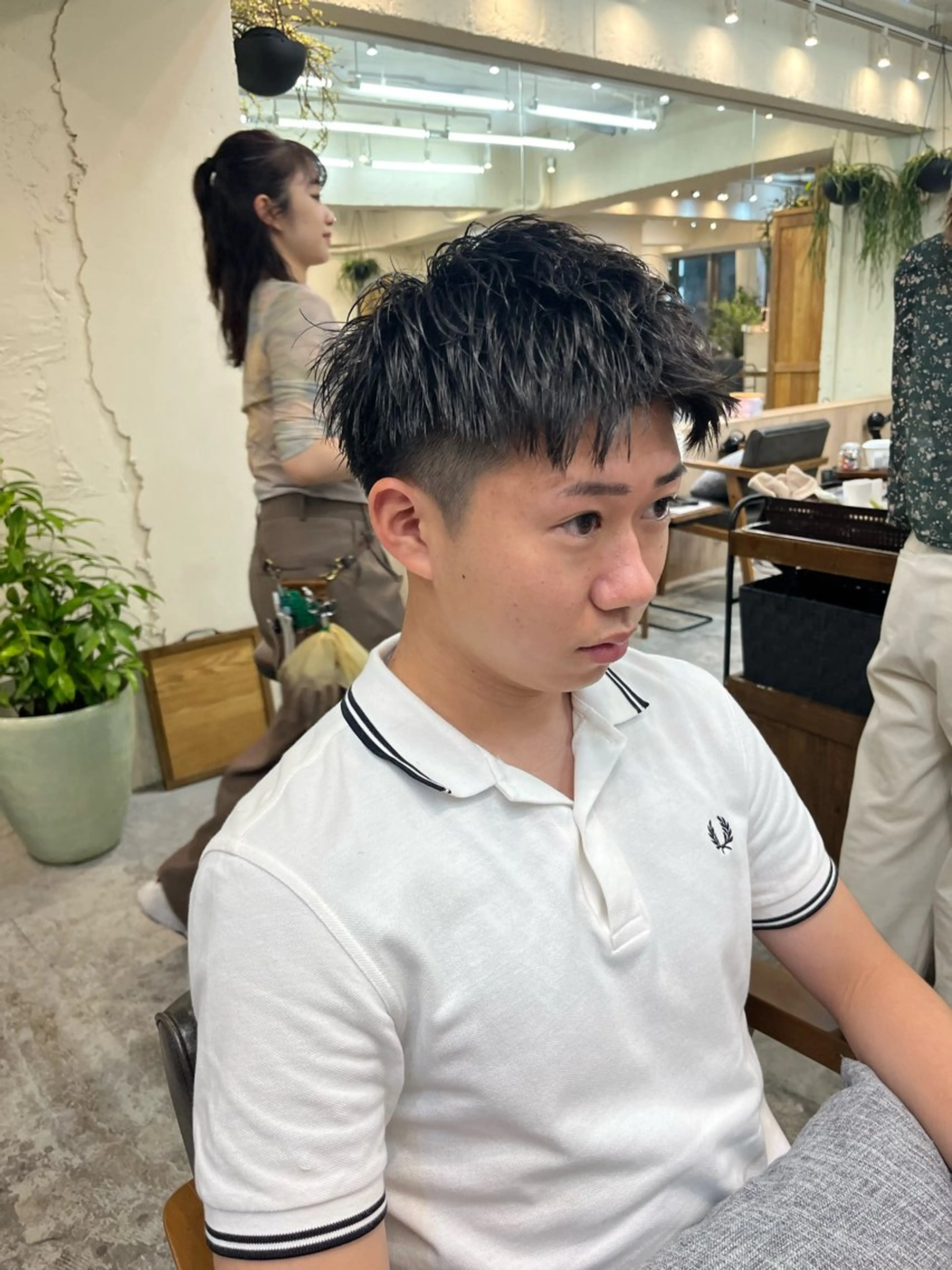 メンズ hidetora ／レディースショートのヘアスタイル