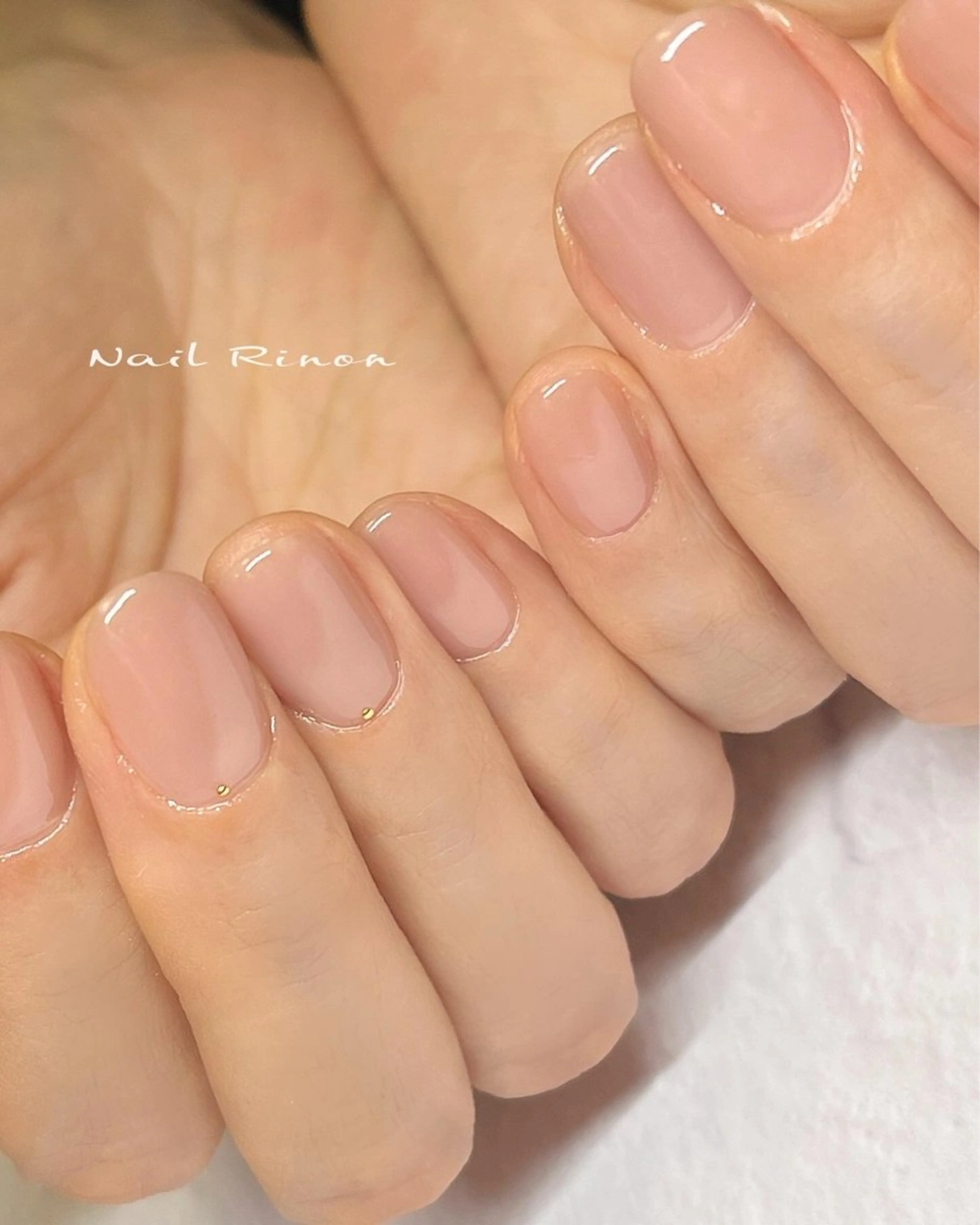 ネイル ワンカラーネイル ハンドネイル Nail Rinonのネイルデザイン