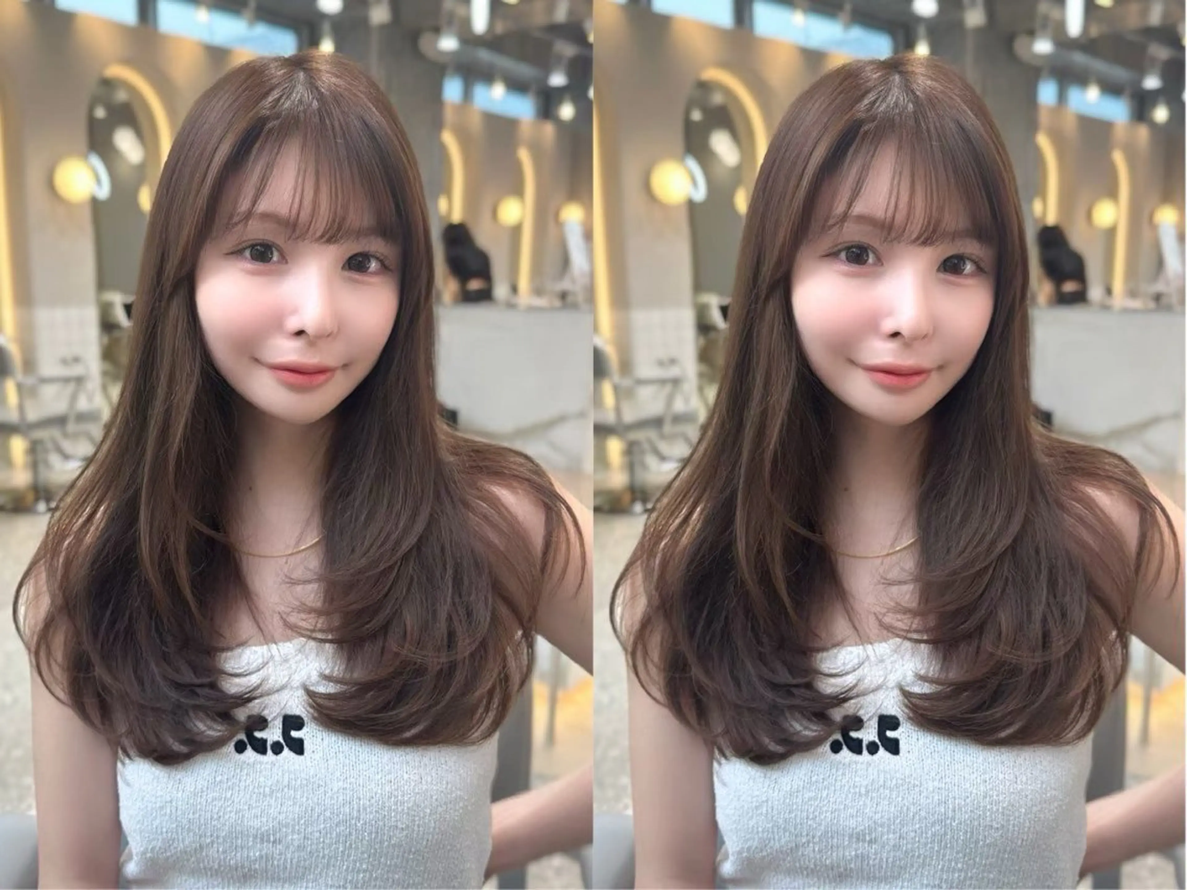 ロング カラー 絶対垢抜けレイヤー/ 透明感カラーリョウヤのヘアスタイル