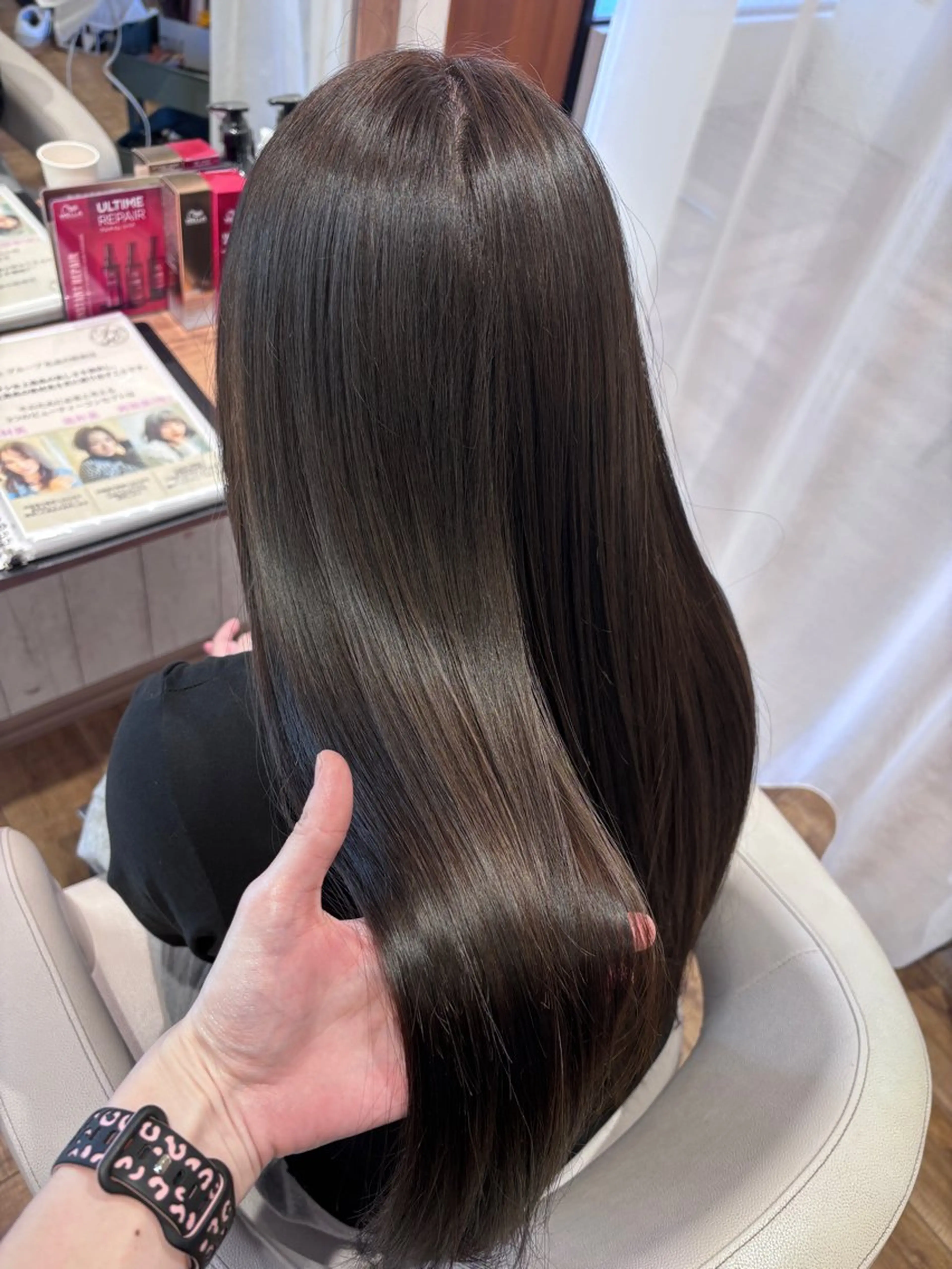 ロング ヘアカラー トリートメント ase.糸島店所属・ase.糸島店 MAIのヘアスタイル