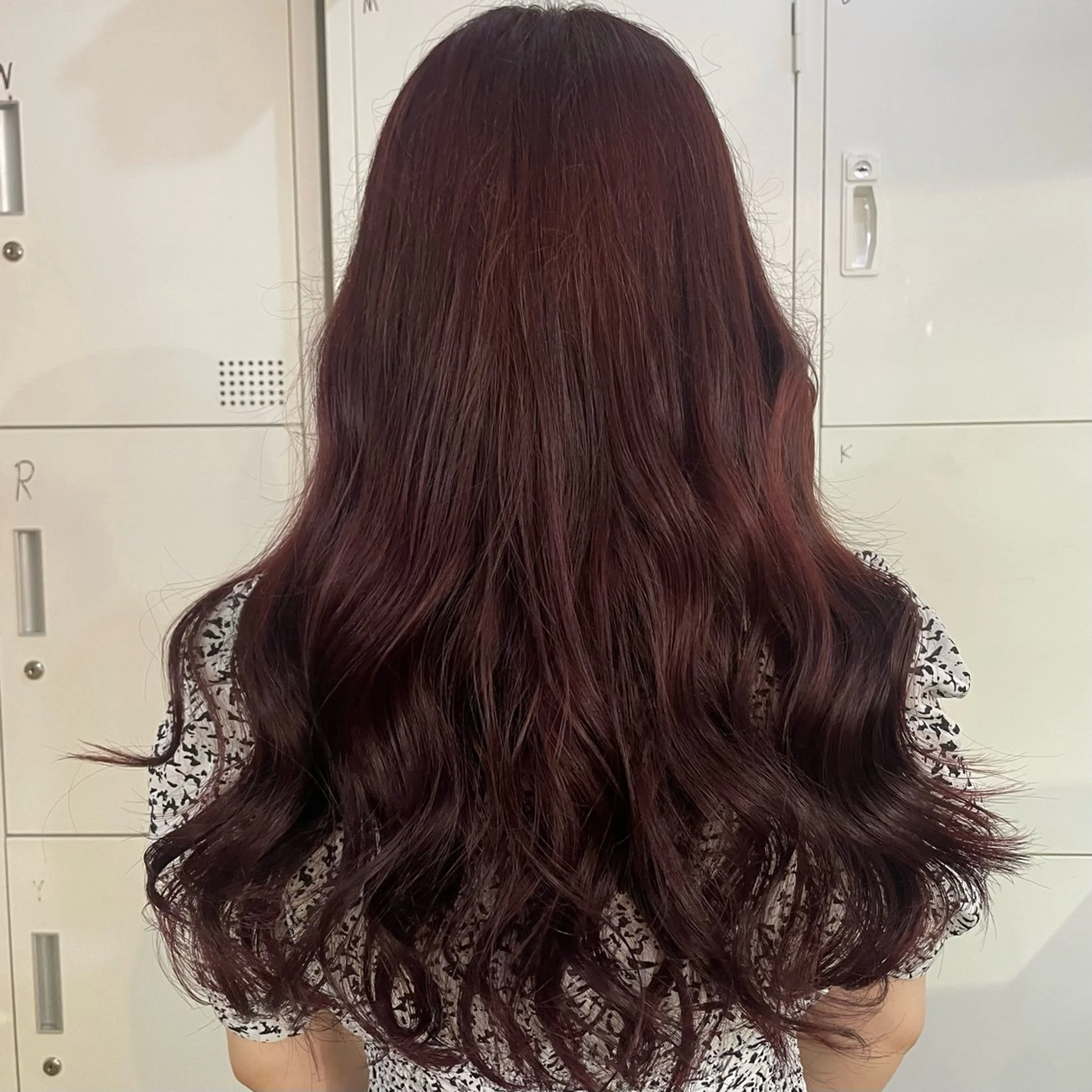 ロング カラー ヘアカラー トリートメント ふかたさや🌟 艶感カラー🌟のヘアスタイル