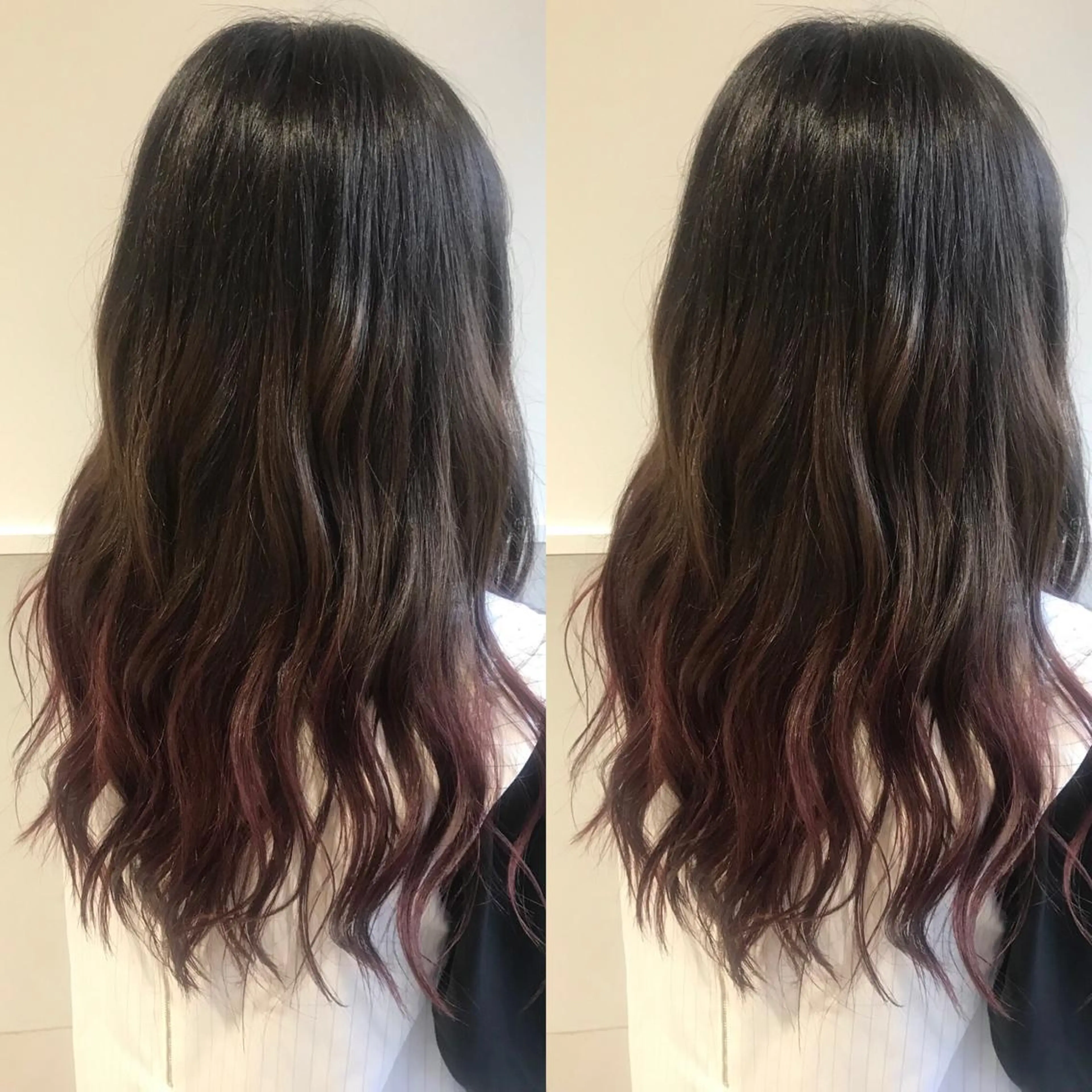 ロング カラー SALOWIN所属・小栗 麻衣のヘアスタイル