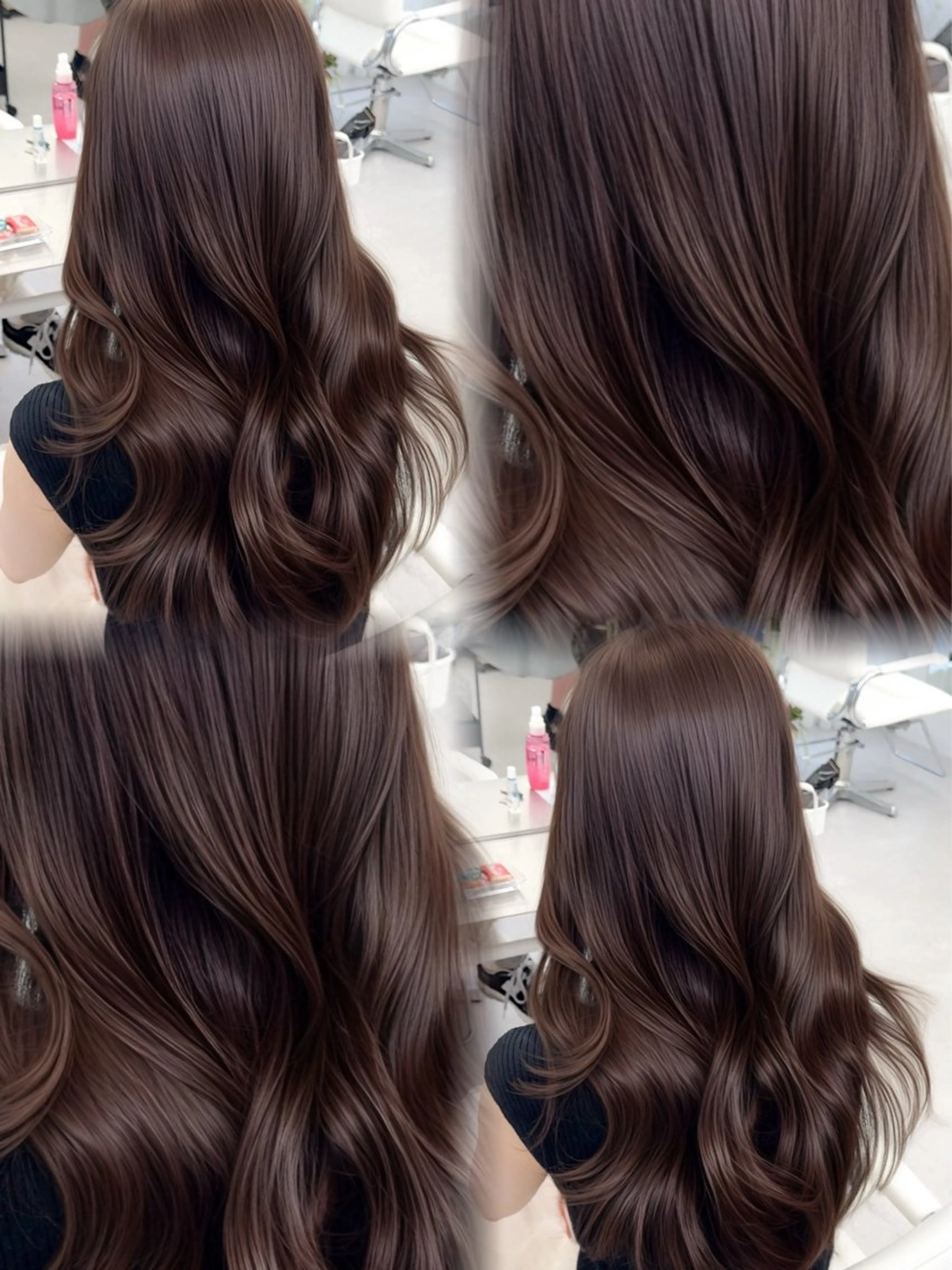 セミロング カラー ヘアアレンジ 顔周り&ミディアム 特化/池袋/kokiのヘアスタイル