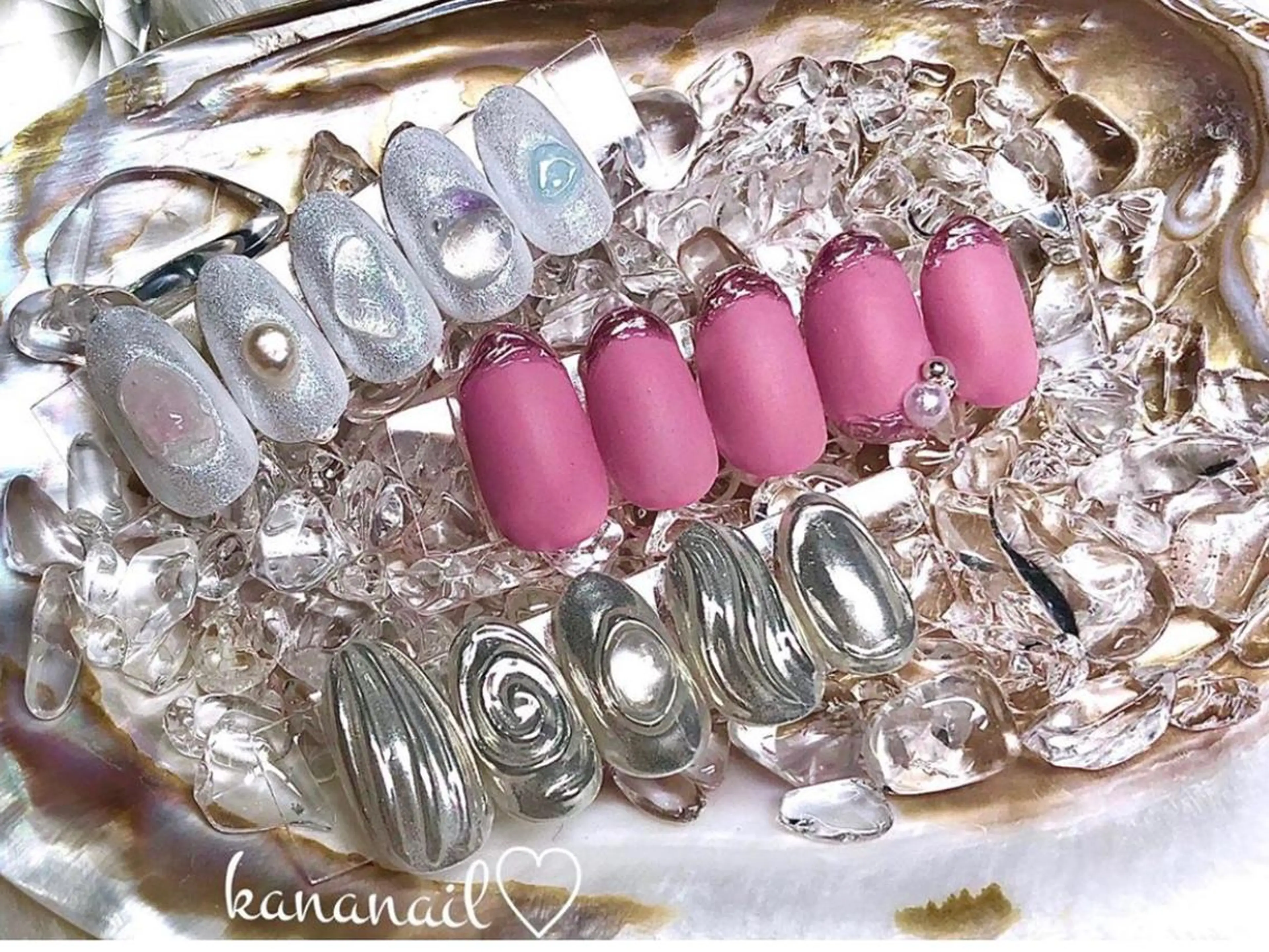 ネイル シンプルネイル ハンドネイル kananail ♡のネイルデザイン