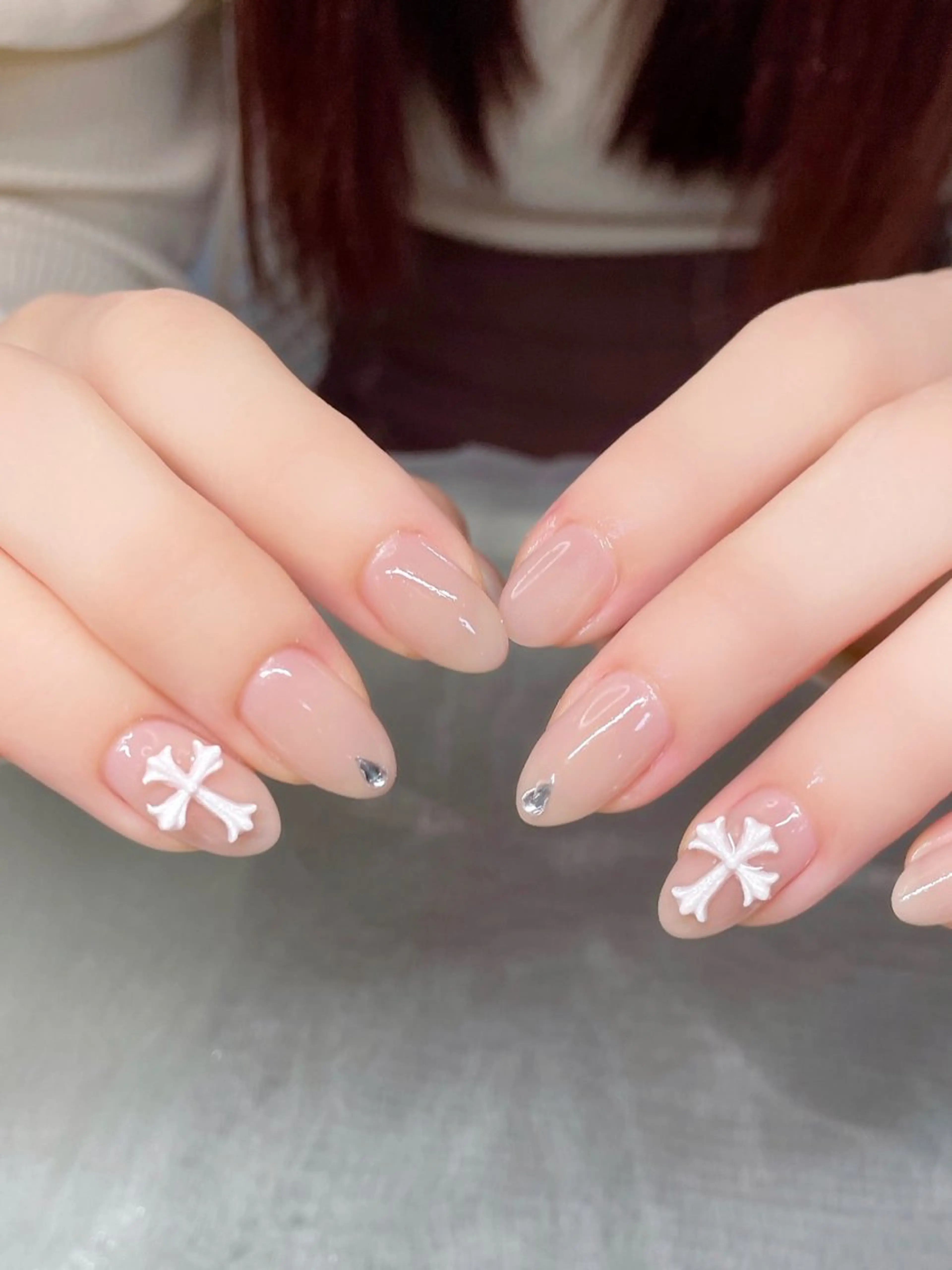 ネイル ストーンネイル ハンドネイル Nailist SUZU所属・Nailist suzuのネイルデザイン