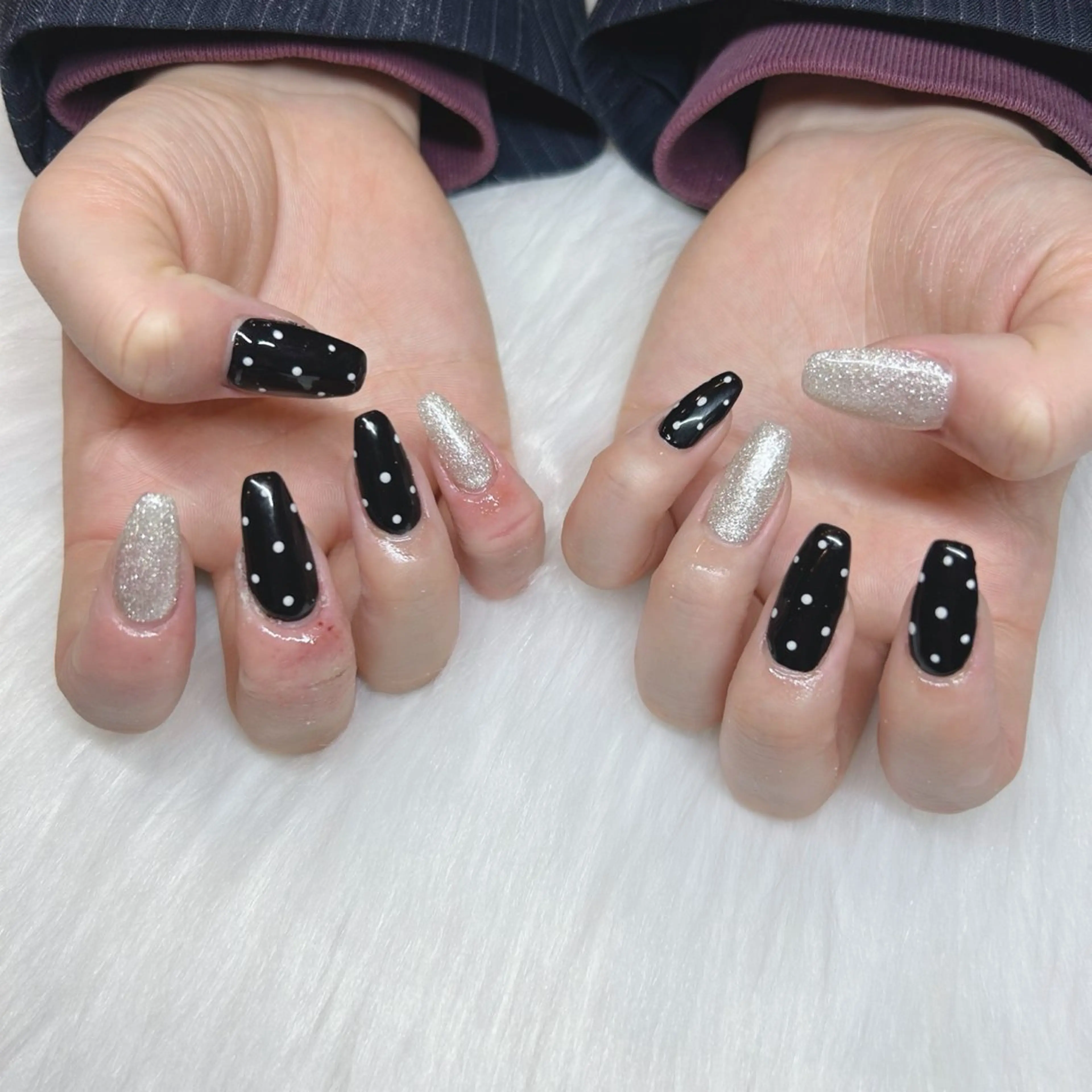 セミロング HANA うるののネイルデザイン