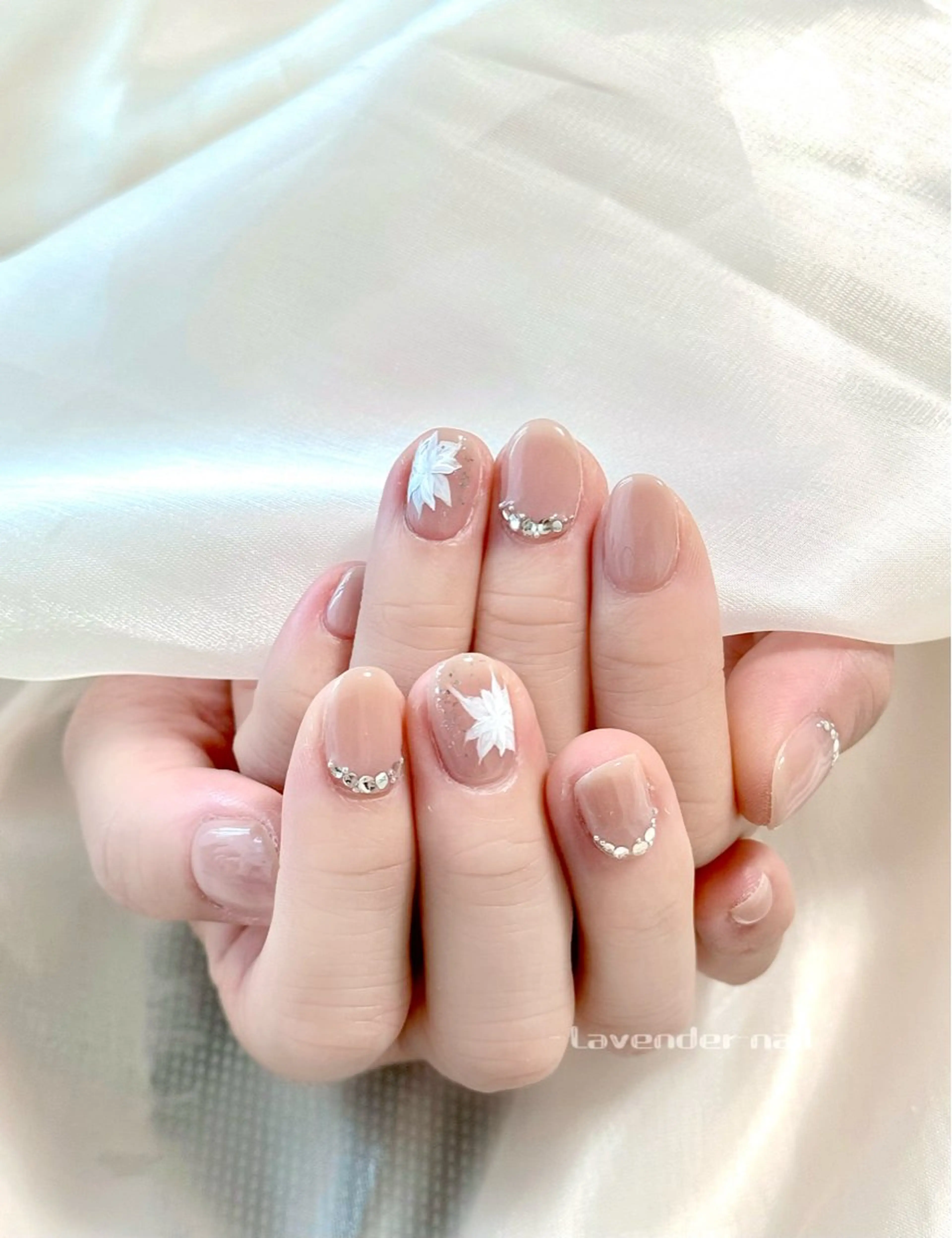 ネイル ハンドネイル Lavender nail·北18条のネイルデザイン