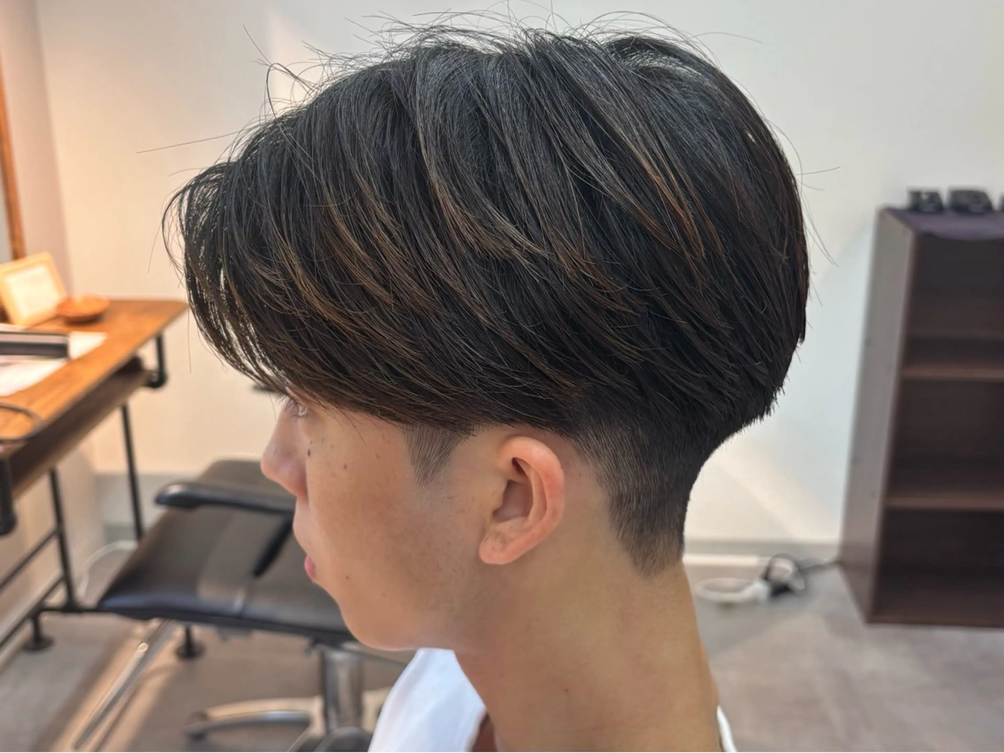 ショート パーマ メンズ 刈り上げ ショートヘア カット メンズカット/パーマ /フェード🔥/森のヘアスタイル