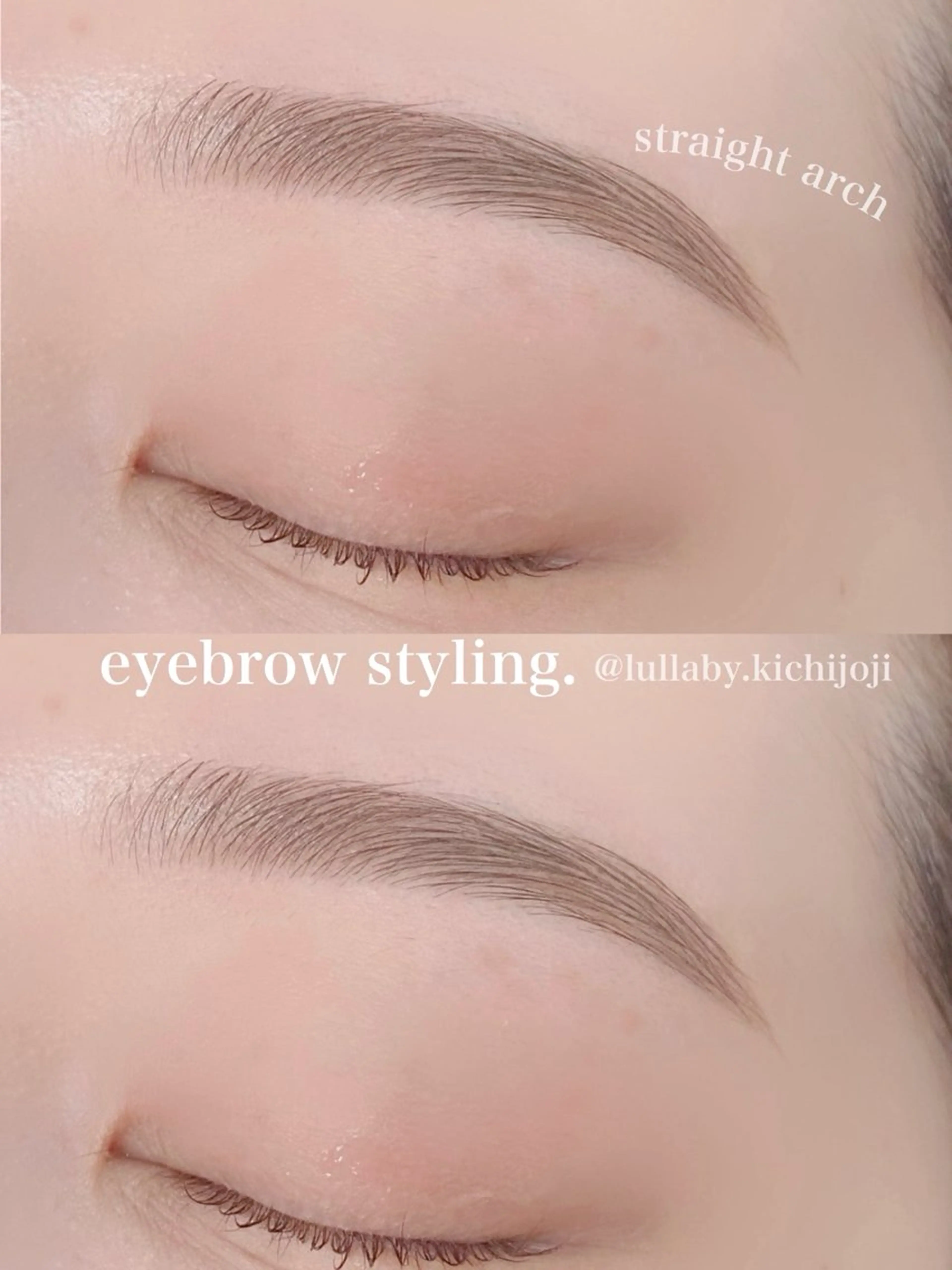 アイブロウワックス（ストレート）練習モデルの写真