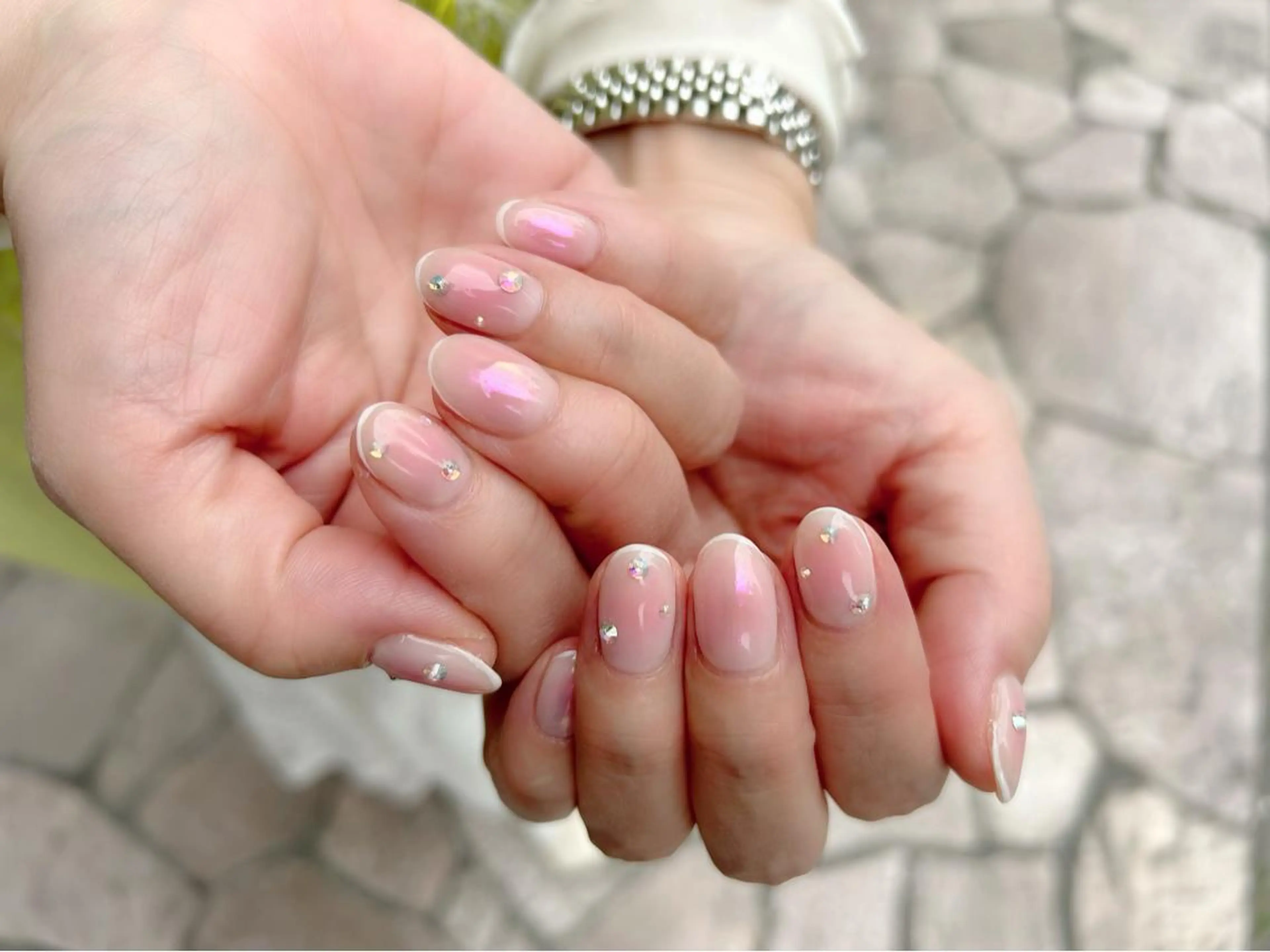 ネイル チークネイル ハンドネイル ハンドケア nailsalon mintのネイルデザイン