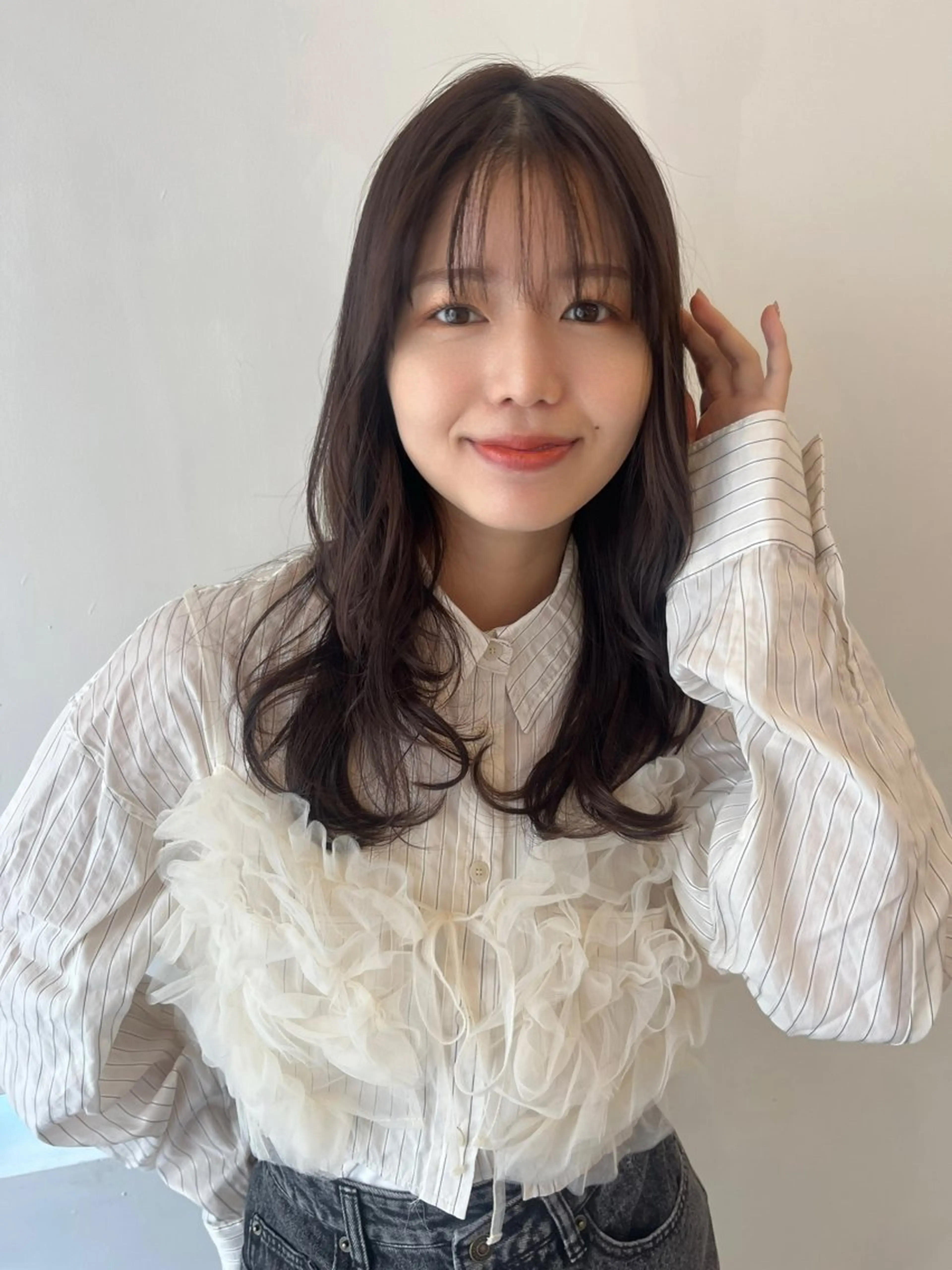 セミロング 🐰桃山台/髪質改善 山亀のヘアスタイル