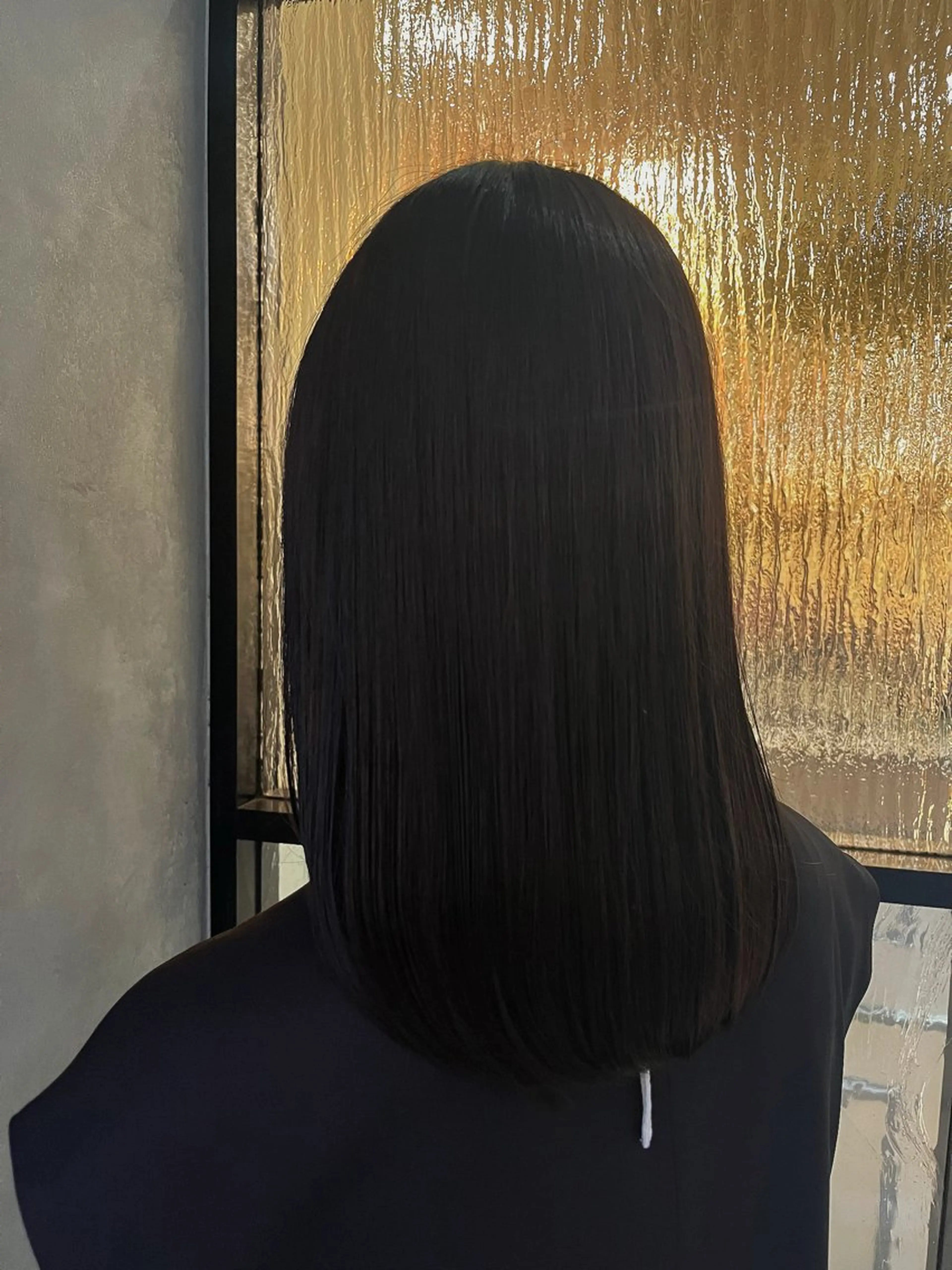 ミディアム カラー イケハラ ナナミのヘアスタイル