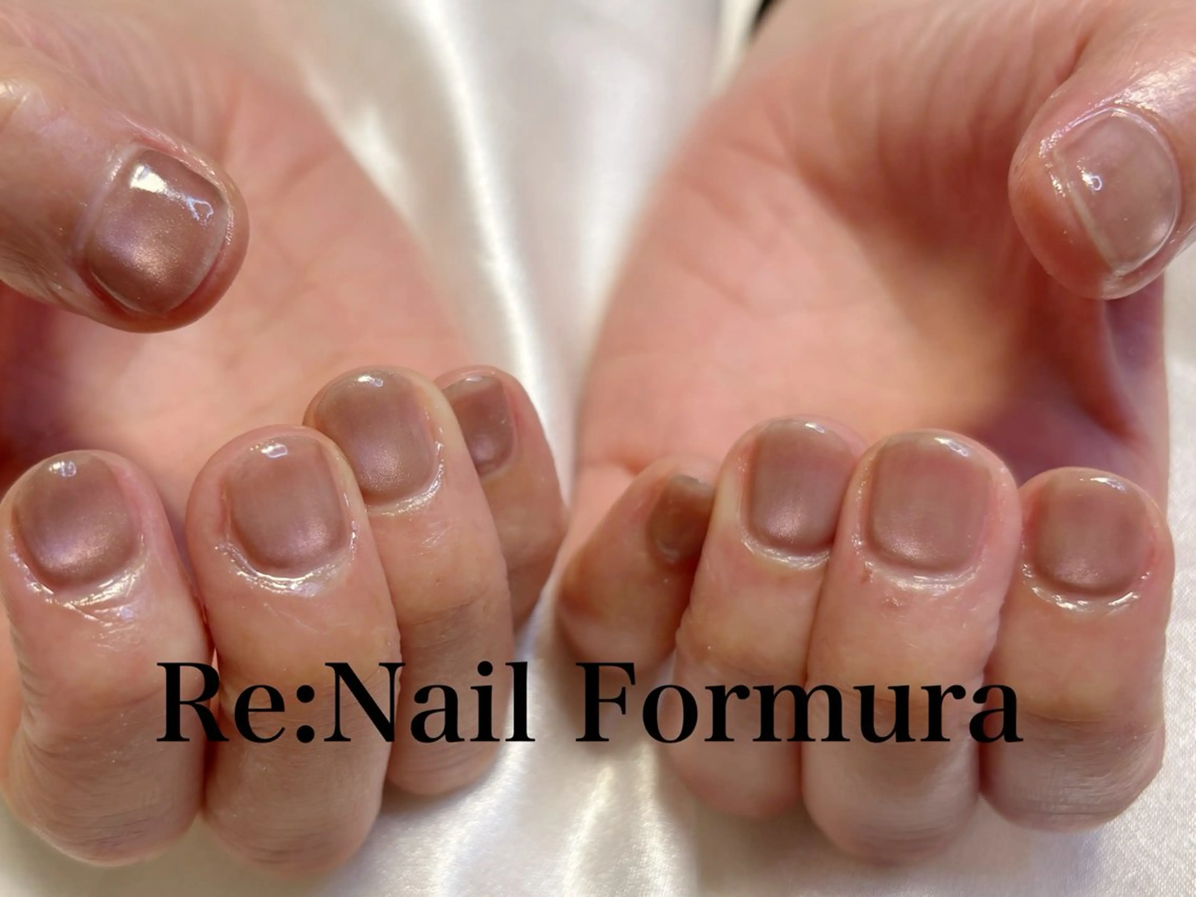 ショート ハンドネイル Re:Nail Formula所属・kido chieのネイルデザイン