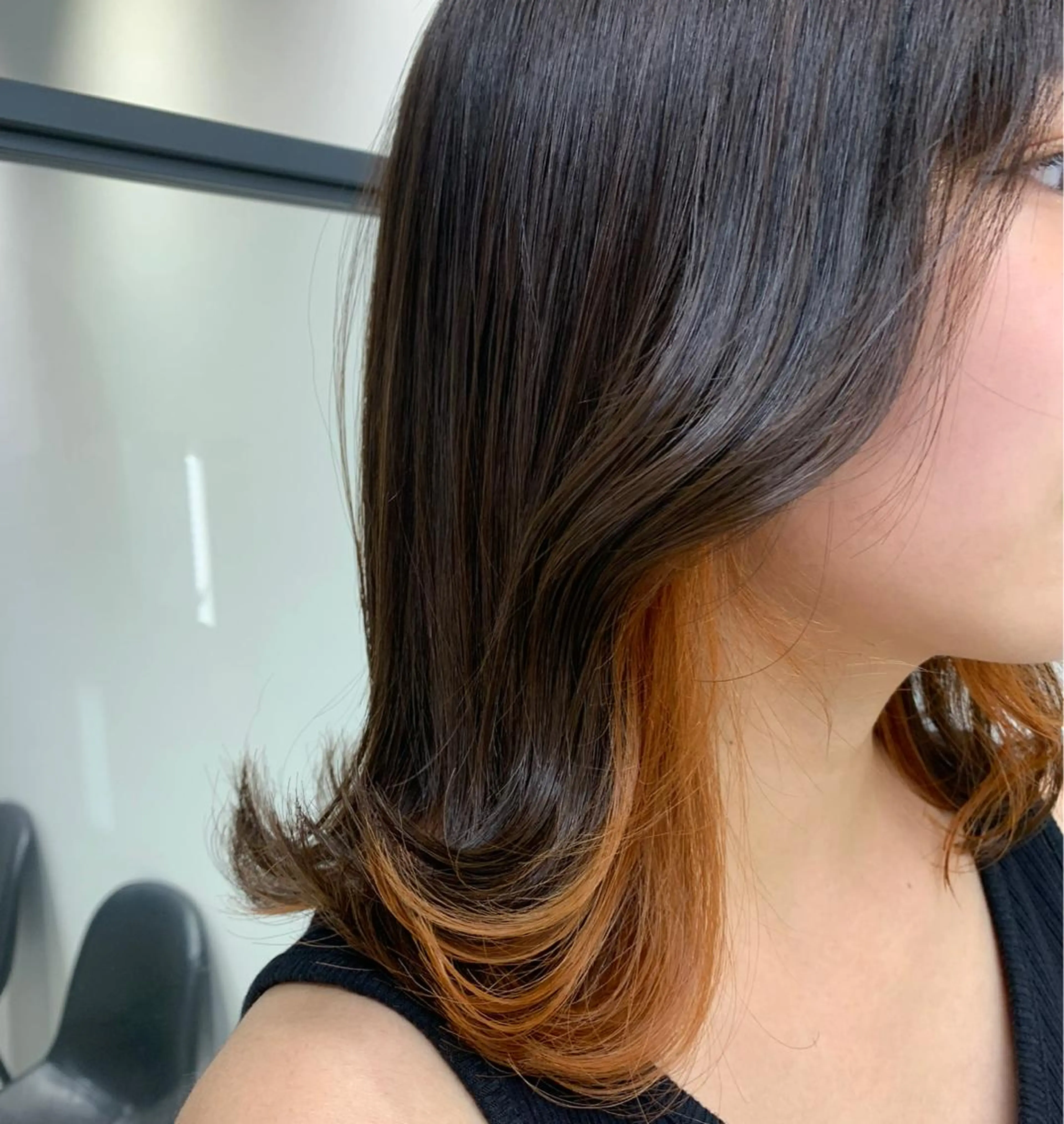 ミディアム よしのり genieeのヘアスタイル