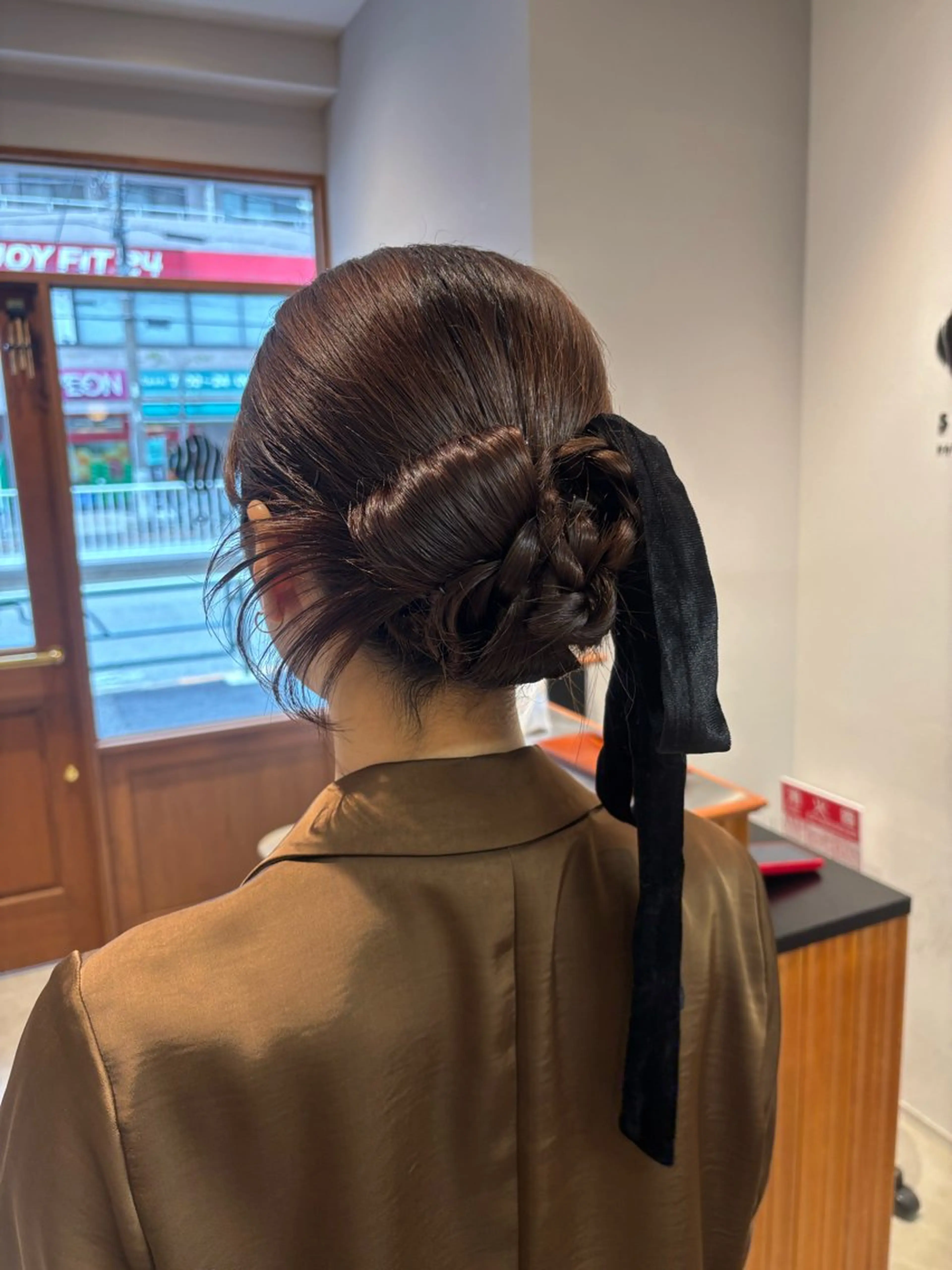 セミロング 透明感カラー🩵 Arisaのヘアスタイル