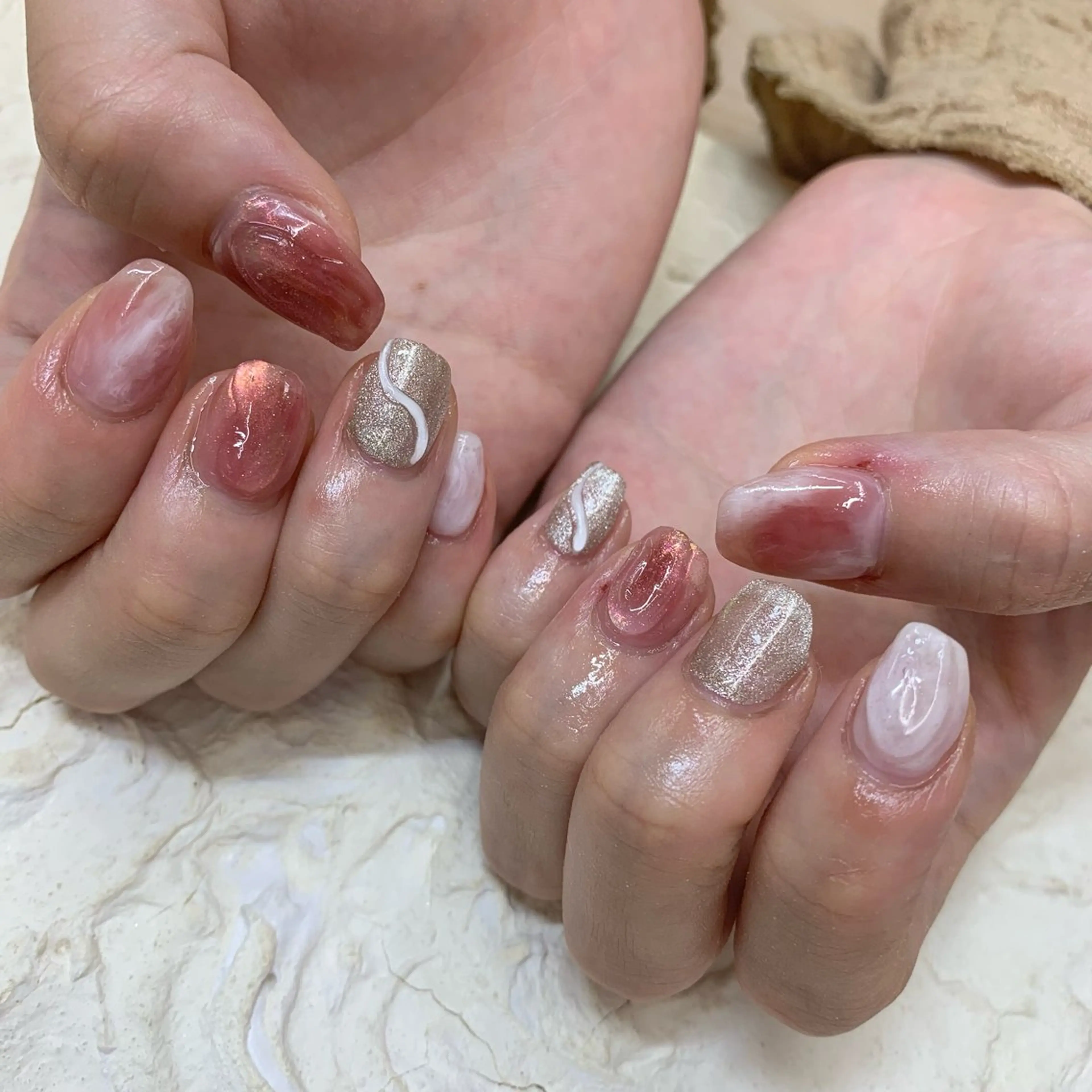 ネイル マキノ ユイのネイルデザイン