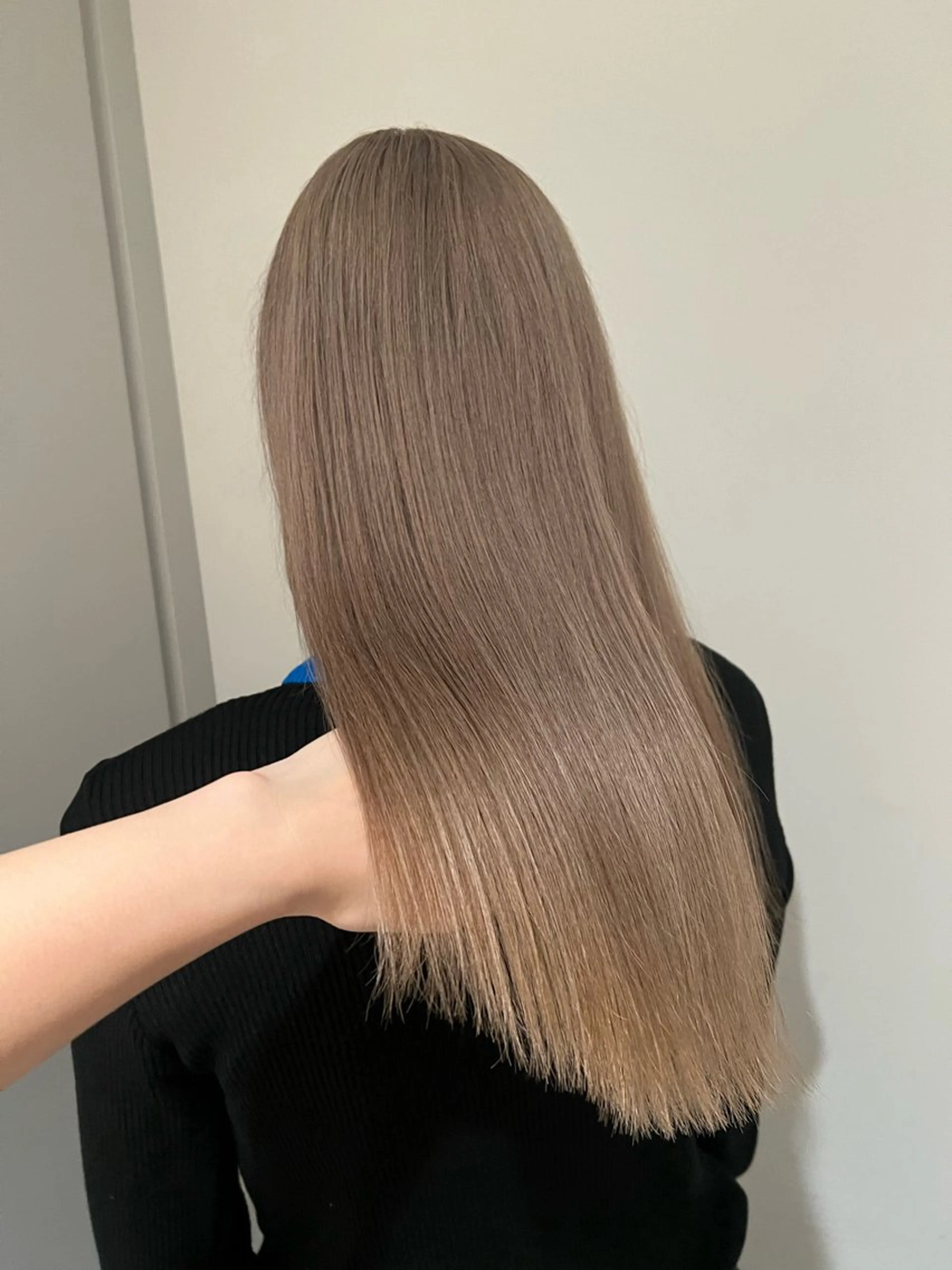 ロング カラー ヘアアレンジ ハッシュレイヤー ༊*·˚ リナのヘアスタイル