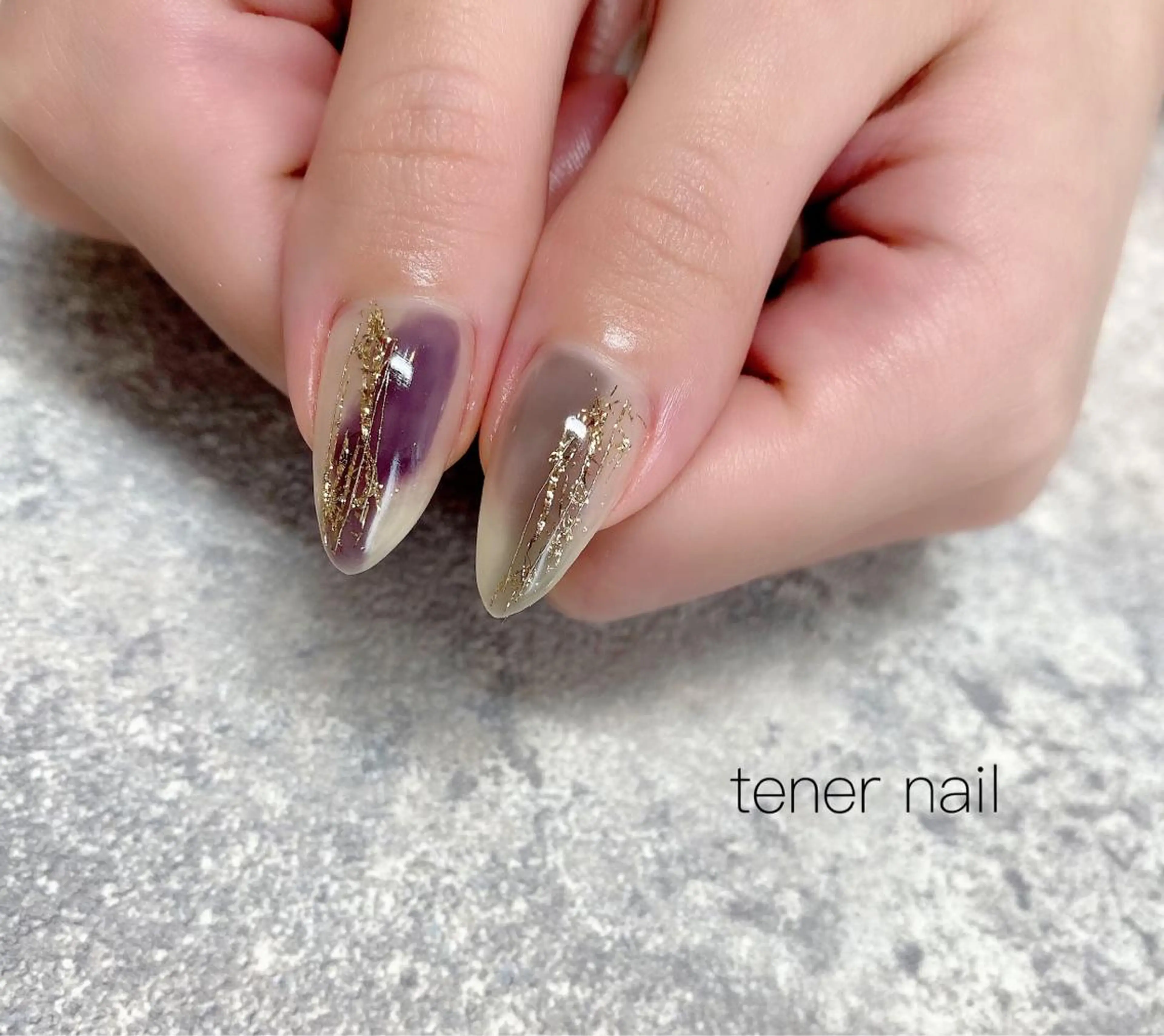 ネイル ニュアンスネイル テネルネイル tener nailのネイルデザイン