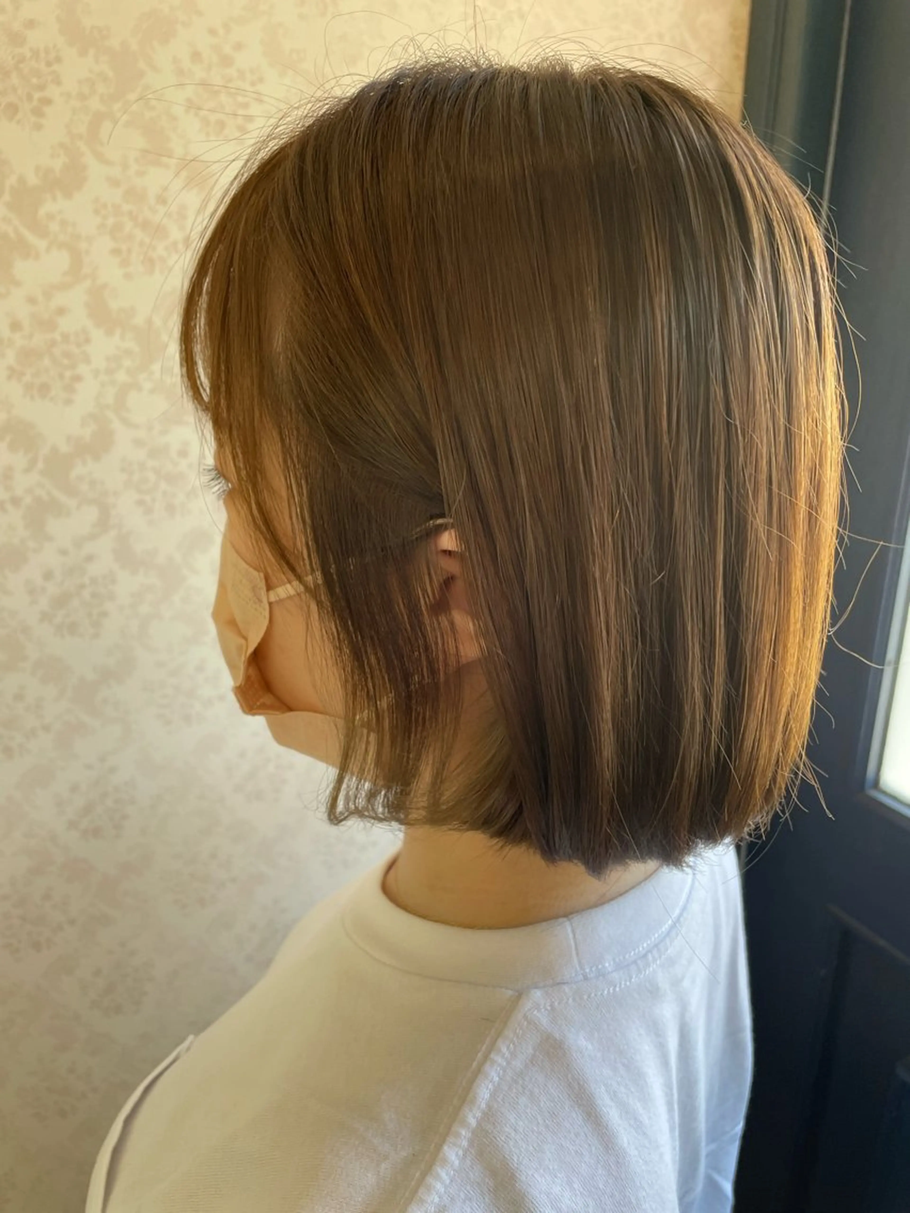 ショート カラー ヒヨシ ルナのヘアスタイル
